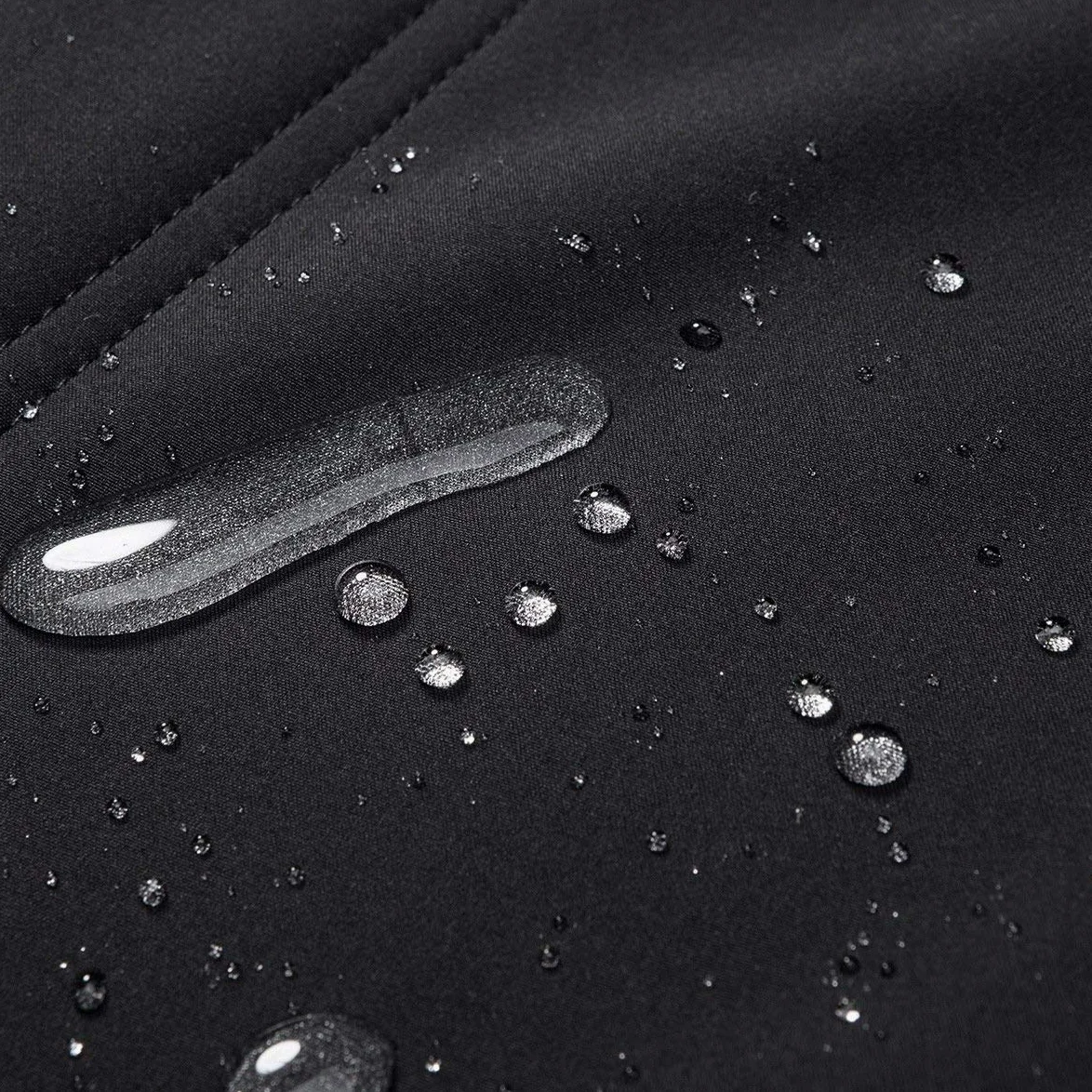 FREE SOLDIER Pantalon Ski Homme Pantalon de Randonnée Chaud d'hiver Pantalon de Chasse Imperméable Pantalon d'extérieur en Softshell Doublé de Molleton | Pantalon de ski et de randonnée avec ceinture, pantalon d'hiver imperméable, pantalon de travail isol