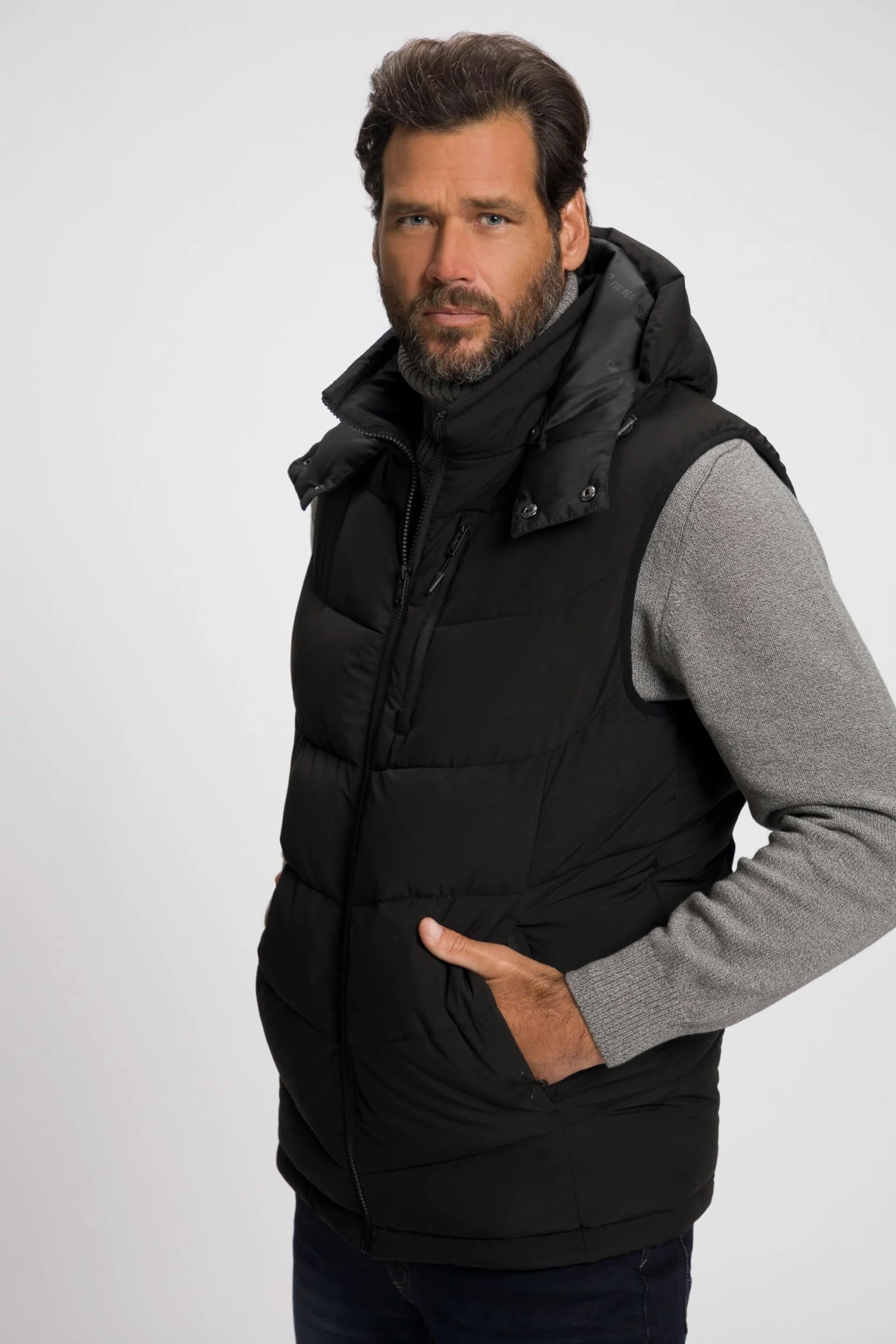 JP 1880 Gilet Matelassé, Rembourrage Downtouch et Capuche Gilet matelassé Homme (lot de 1)
