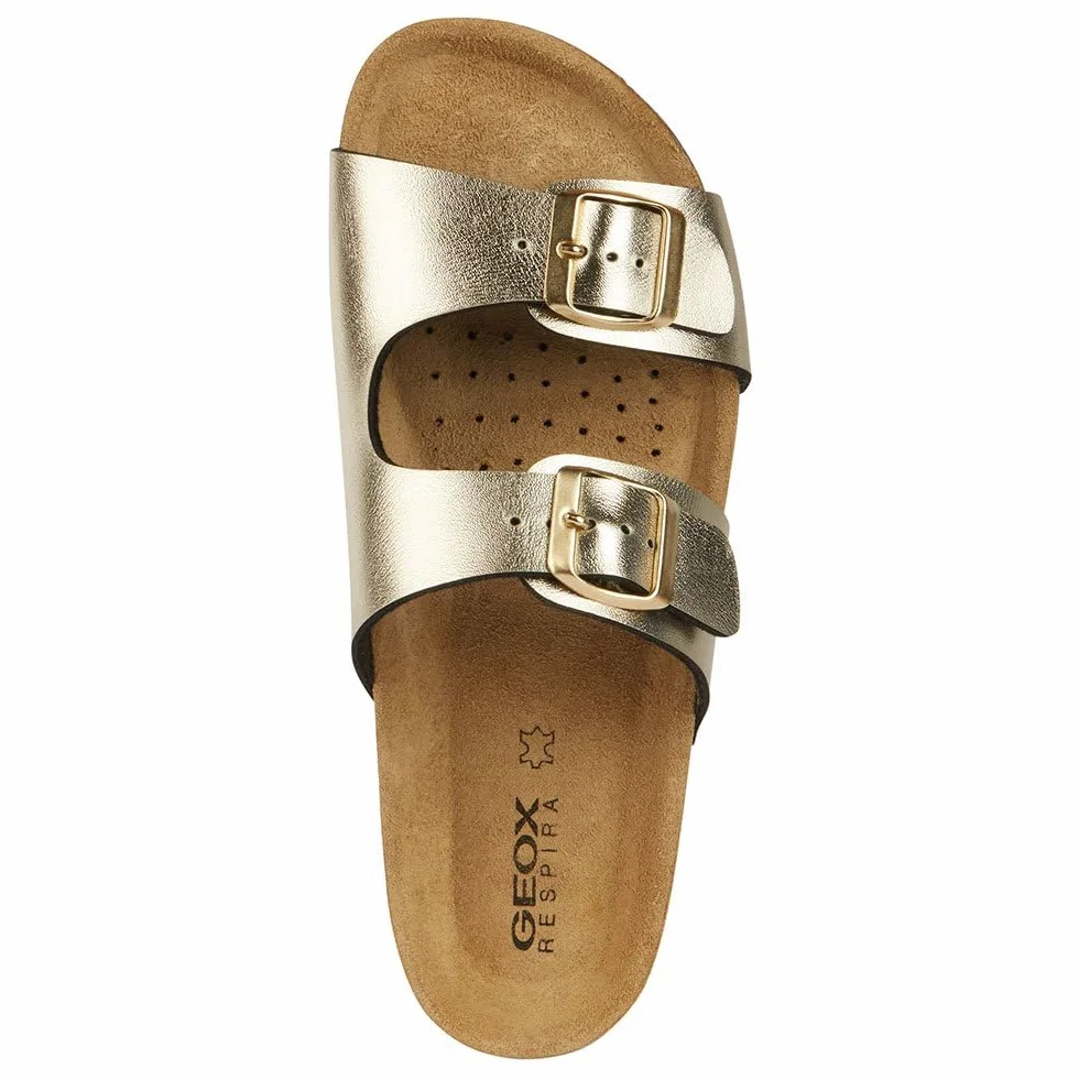 Geox D Brionia L Sandales plates Femme
