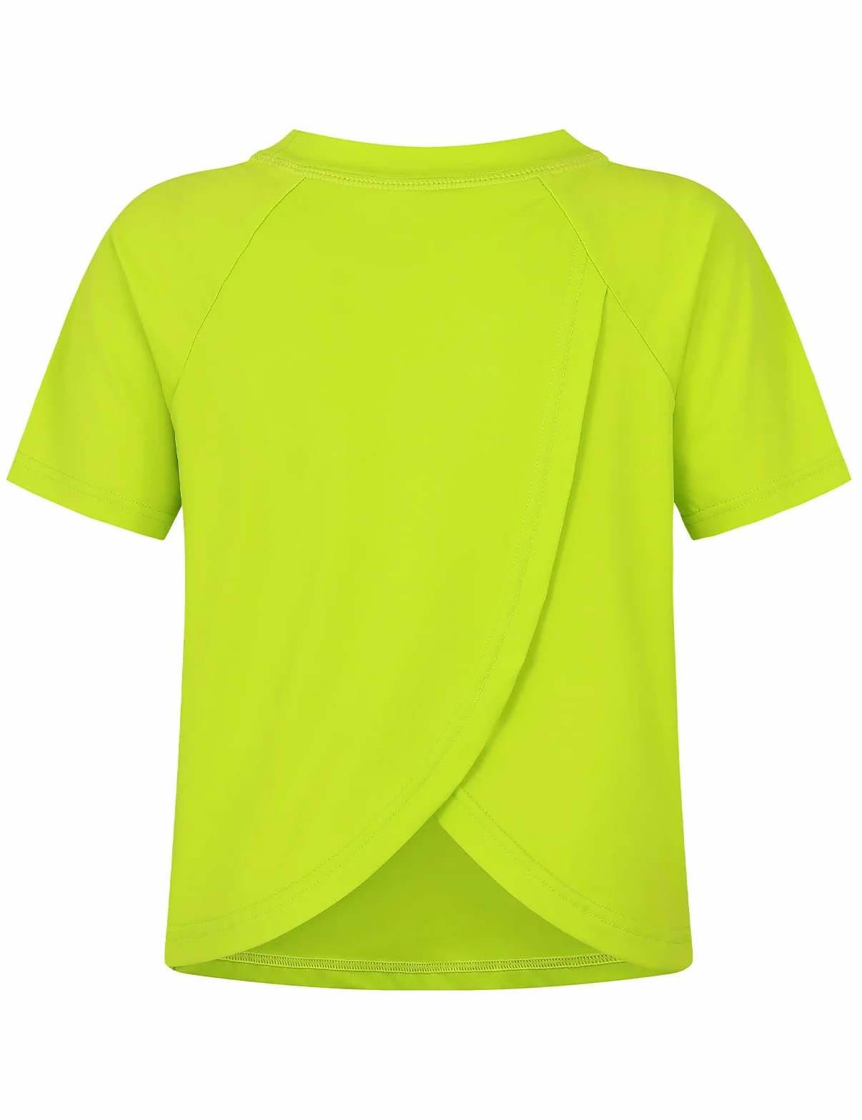 Spring&Gege T-shirt manches courtes UPF 50+ séchage rapide filles dos fendu
