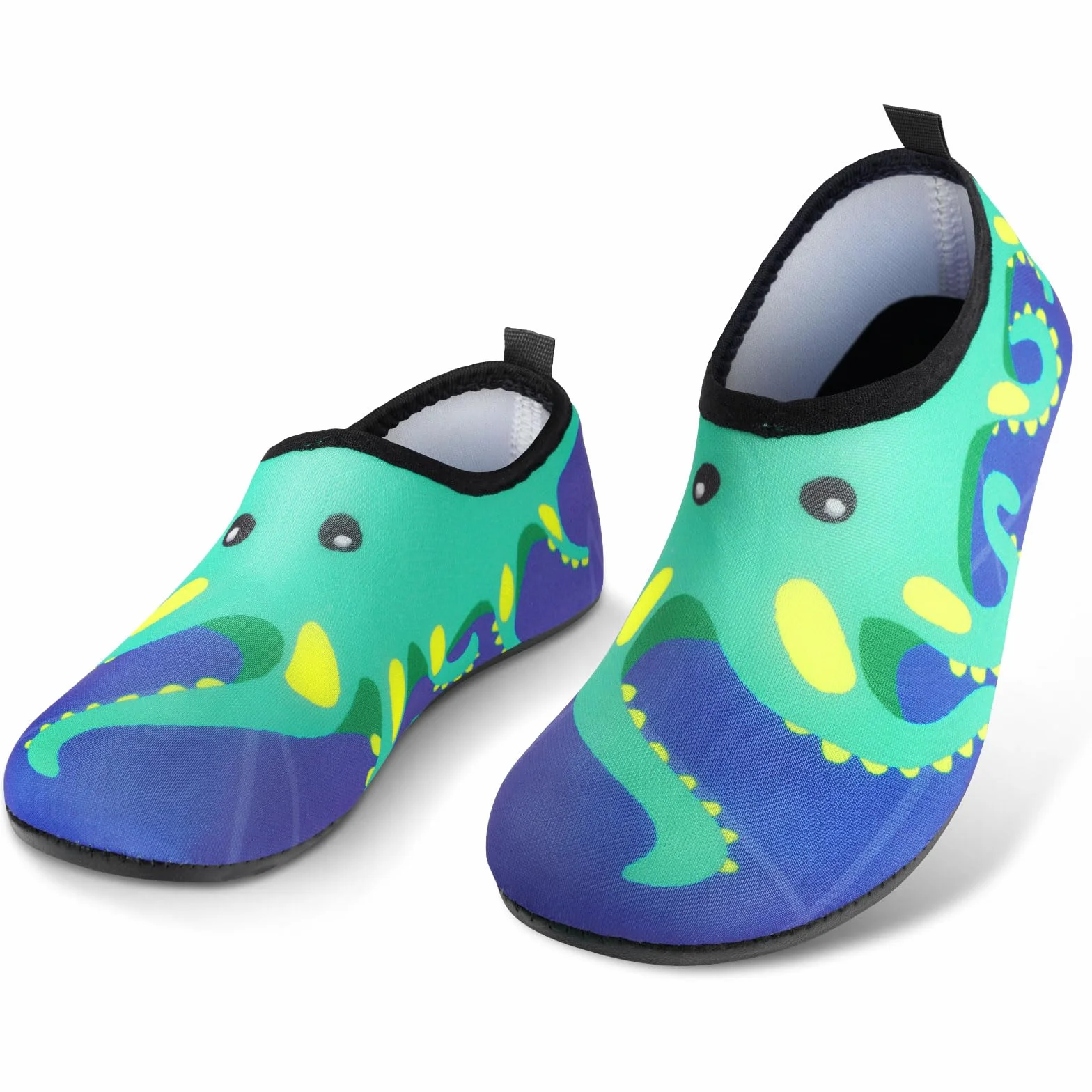Chaussures Aquatiques Enfant, Chaussures de Plage Chaussures D'eau Séchage Rapide Antidérapant Pieds Nus pour Piscine Surf Sport Yoga