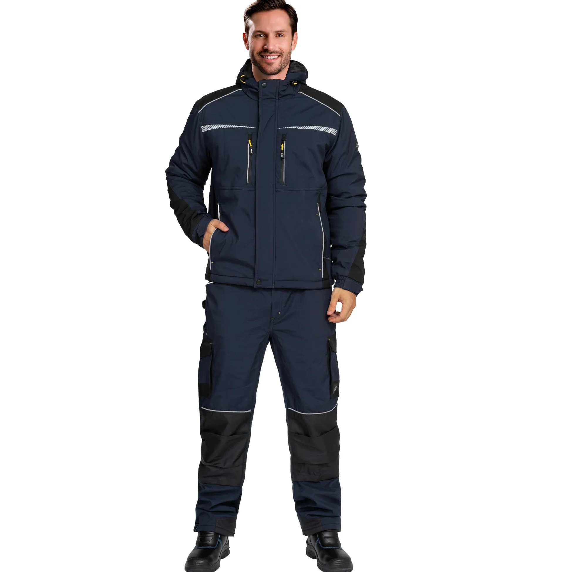 BWOLF Daytona Ice - Veste de travail pour homme - Veste de travail réfléchissante - En softshell - Pour homme