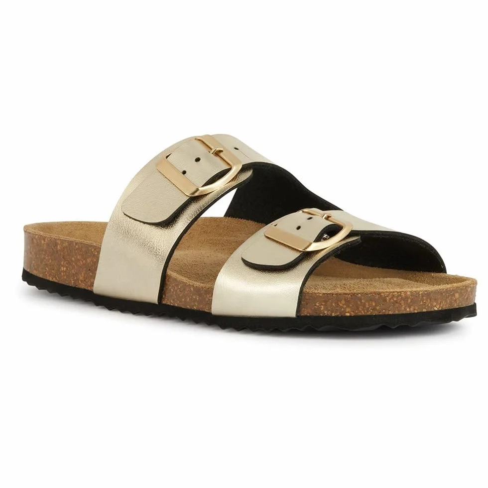Geox D Brionia L Sandales plates Femme