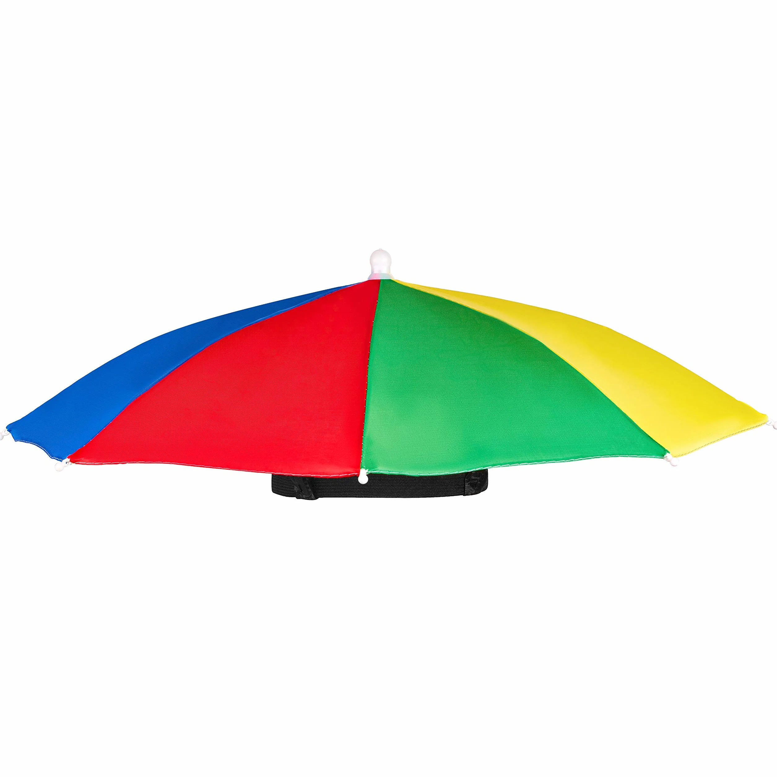 Parapluie pliable | Chapeau parasol | Protection solaire - Couvre-chef pour adultes & enfants - parfait pour le carnaval | Mardi gras | Festival | Plage & Activités de plein air - Taille unique