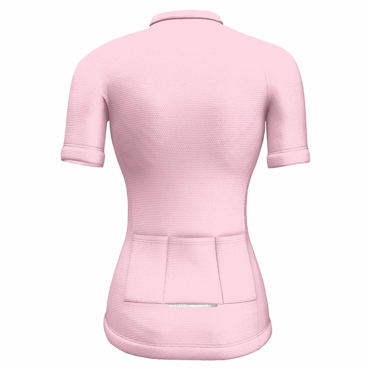 Chickwin Maillot de Cyclisme Manche Courte Femme, Couleur Unie Maillot Velo Route avec Fermeture Éclair et Poche Jersey Cyclisme Respirant Séchage Rapide Tee Shirt Été