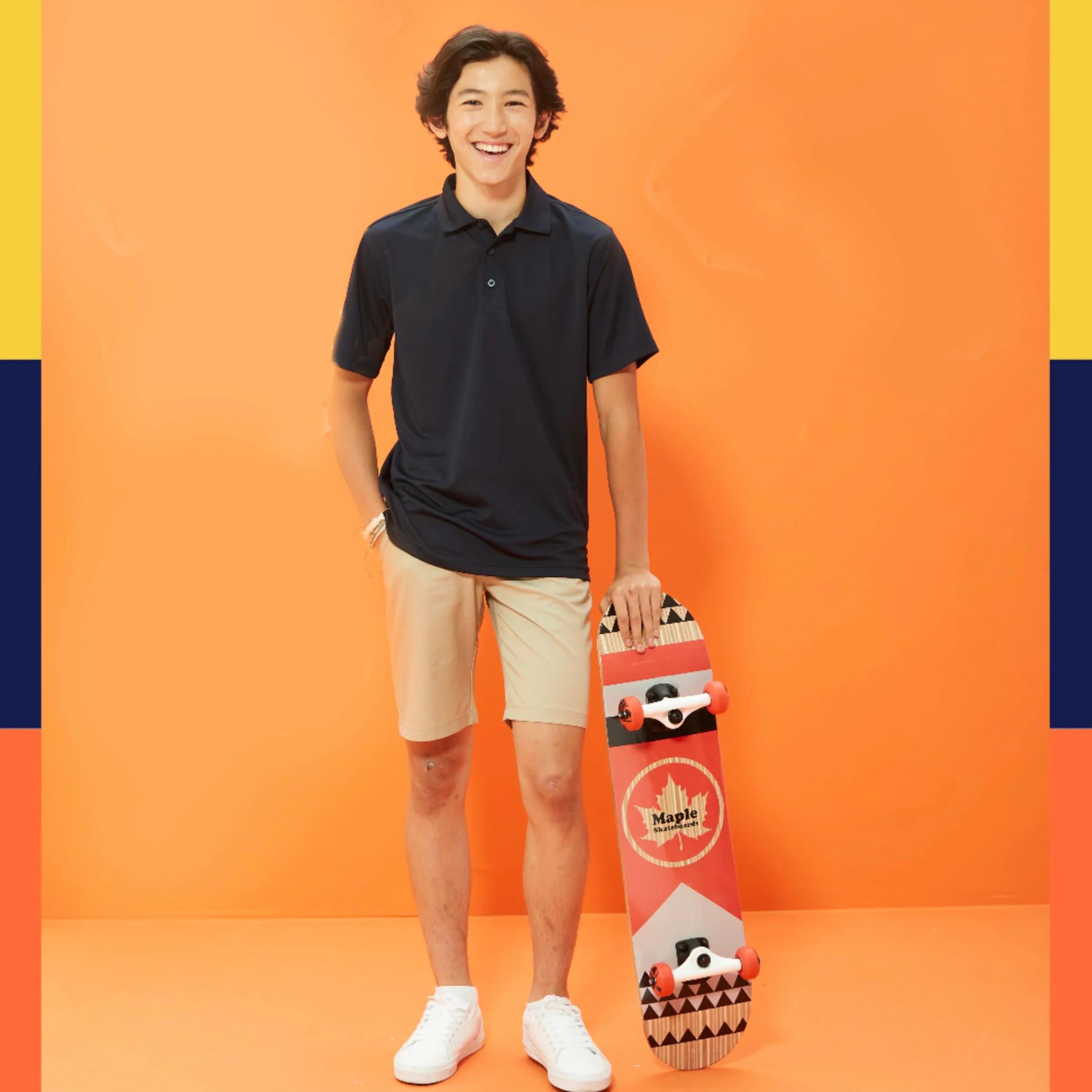 French Toast Sa9509 Short Sleeve Stretch Sport Polo Shirt