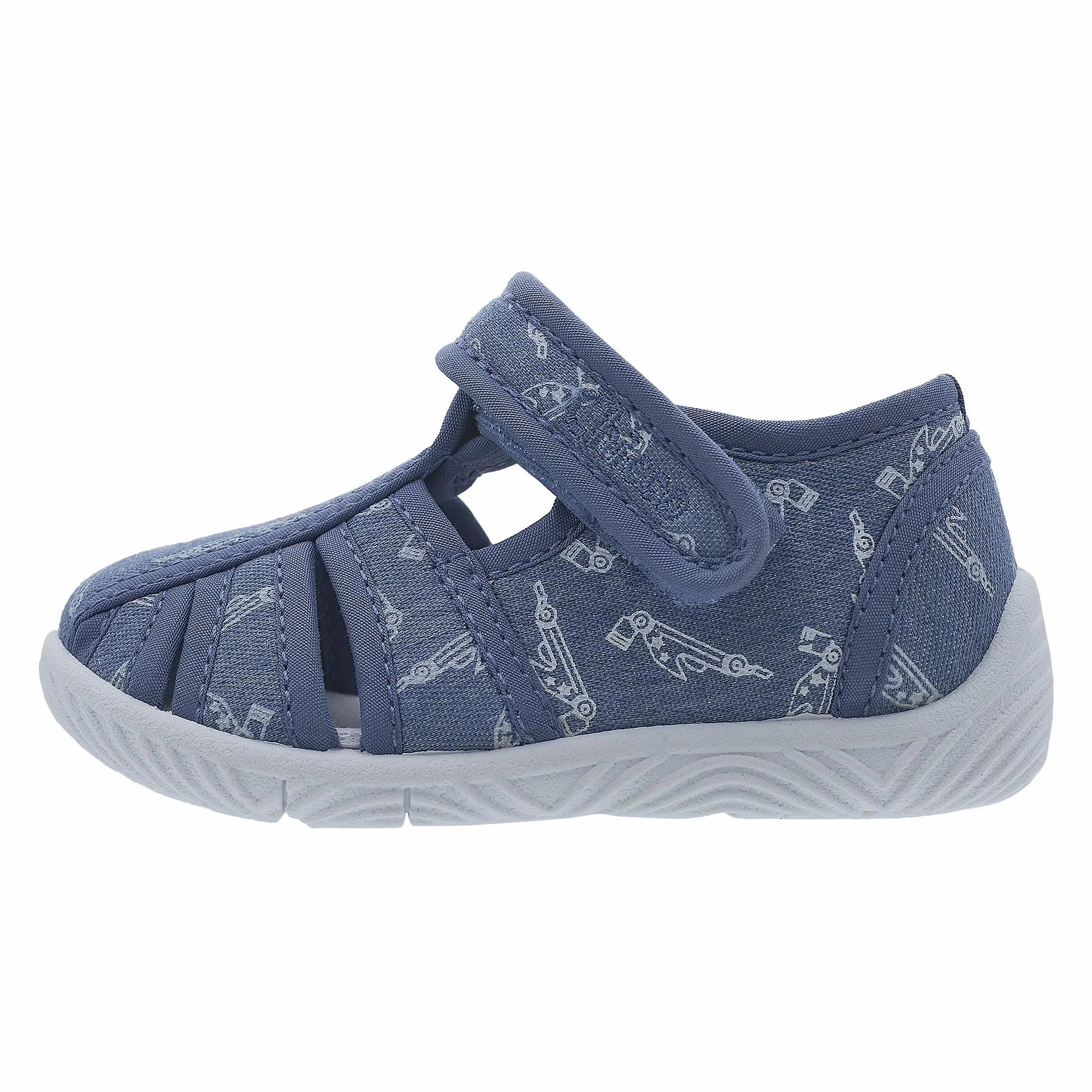 Chicco, Pantoufles pour Enfant, Chaussons pour la Crèche et la Maison, avec Fermeture Scratch Confortable, Designed in Italy