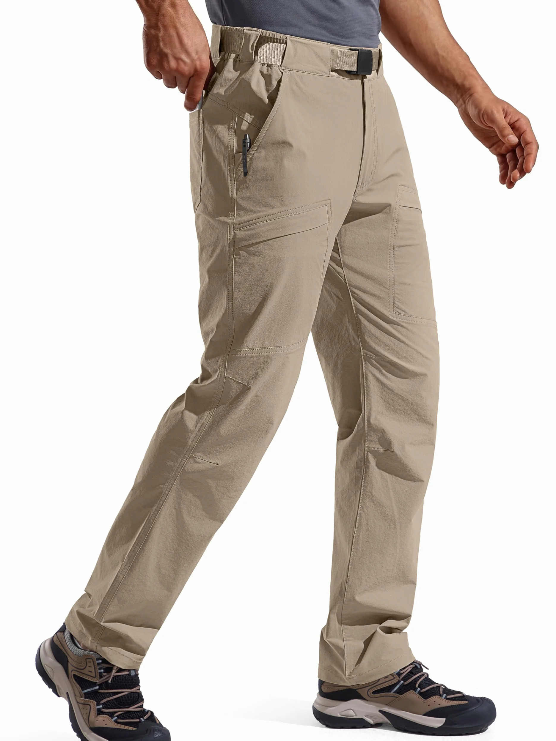 Free Soldier Pantalon Thermique imperméable en Polaire pour Homme - Isolation Thermique - pour extérieur, Pluie, randonnée | Pantalon thermique imperméable, coupe-vent, extensible, pour la chasse, les voyages