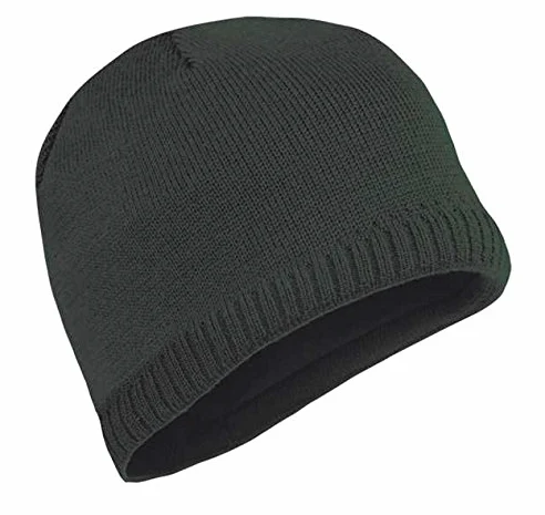 Elbe-Team Commando Bonnet en laine mérinos avec doublure polaire Olive