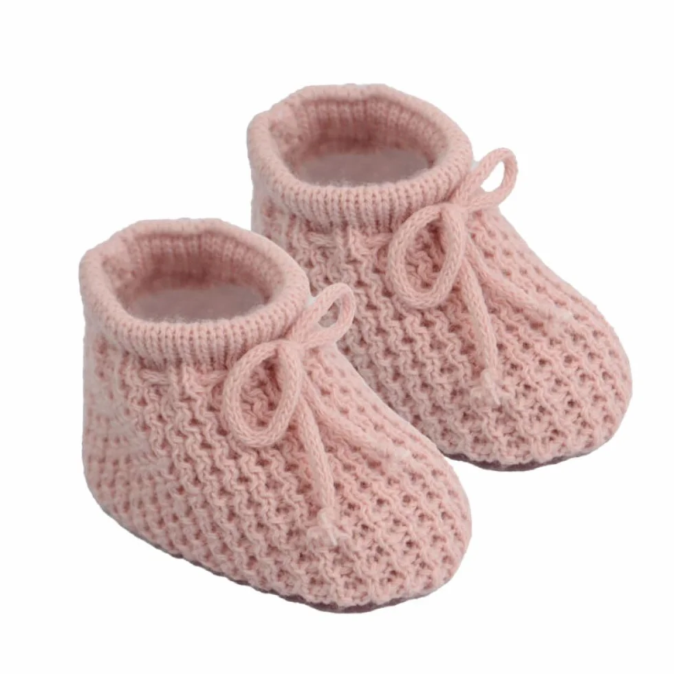 SOHOBABY Chaussons bébé adorables de style espagnol – Lot de DEUX (2 paires) – Pantoufles douces, chaudes et sûres pour nouveau-nés garçons et filles