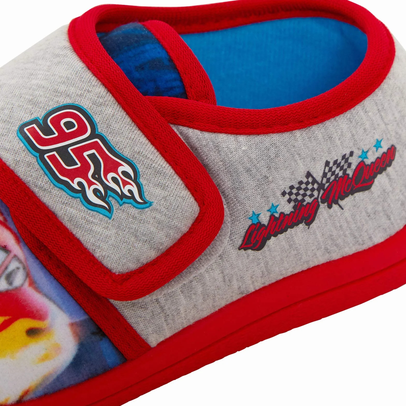 Disney McQueen Chaussons pour garçon avec fermeture facile