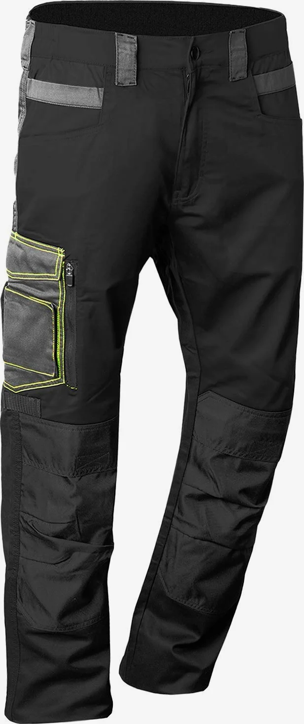 ACE Pantalon de Travail Genesis pour Homme - Pantalon Cargo avec Ceinture Élastique - Multipoche