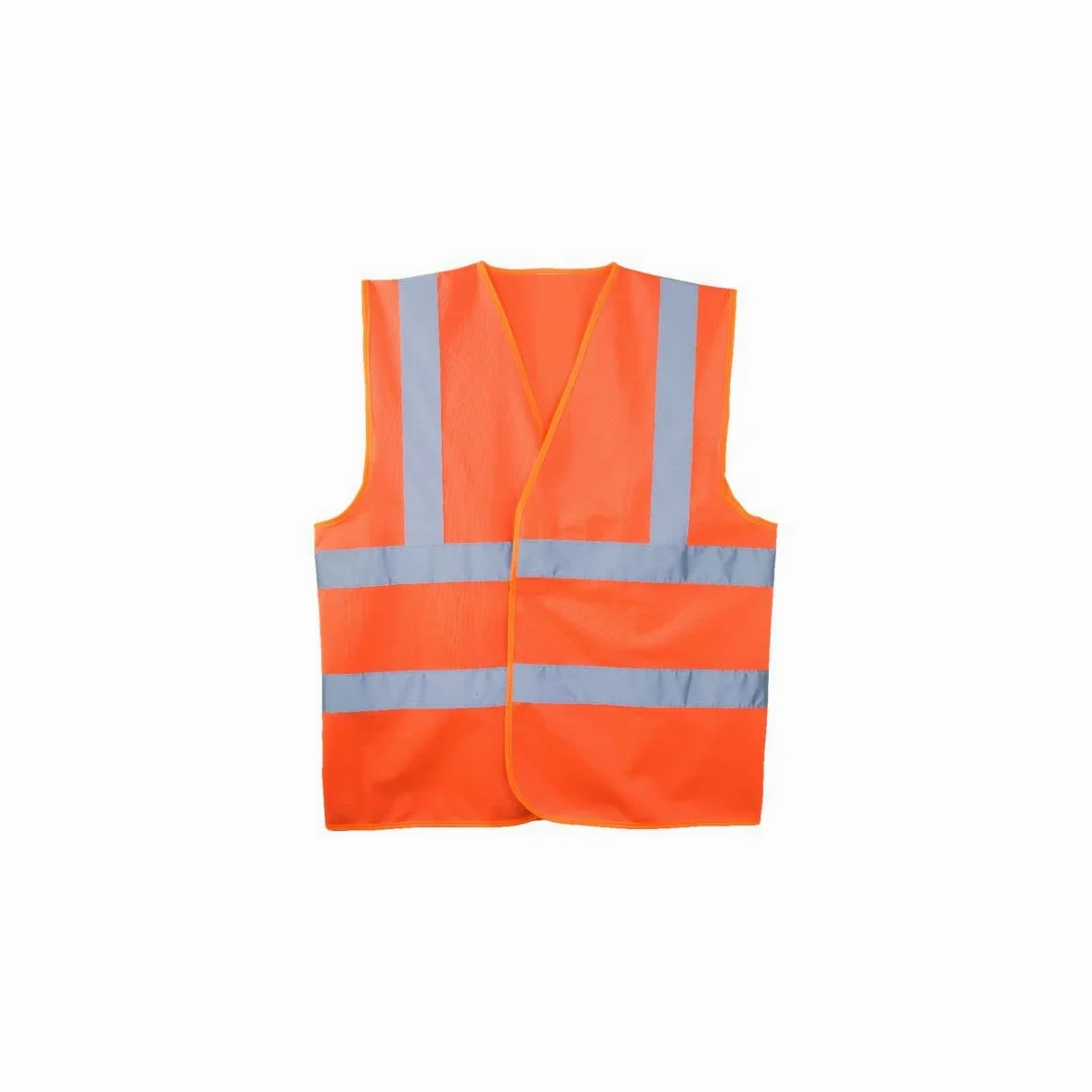 Coverguard - Gilet HV Orange Bandes Baudrier Double Ceinture rétro réfléchissantes Yard Classe 2 (Pack de 50)