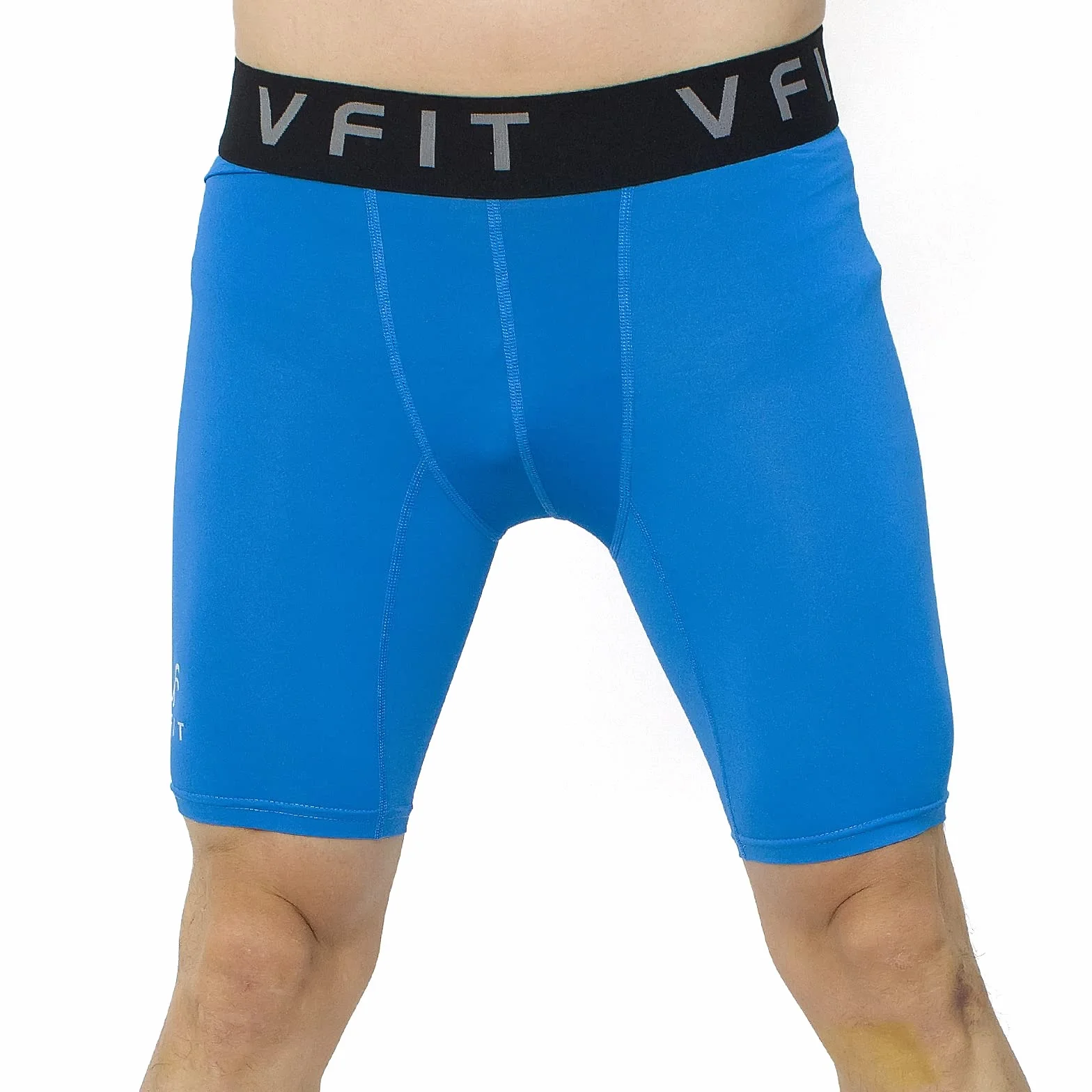 f VFIT Collants Courtes de Compression pour Homme Leggings Sportif
