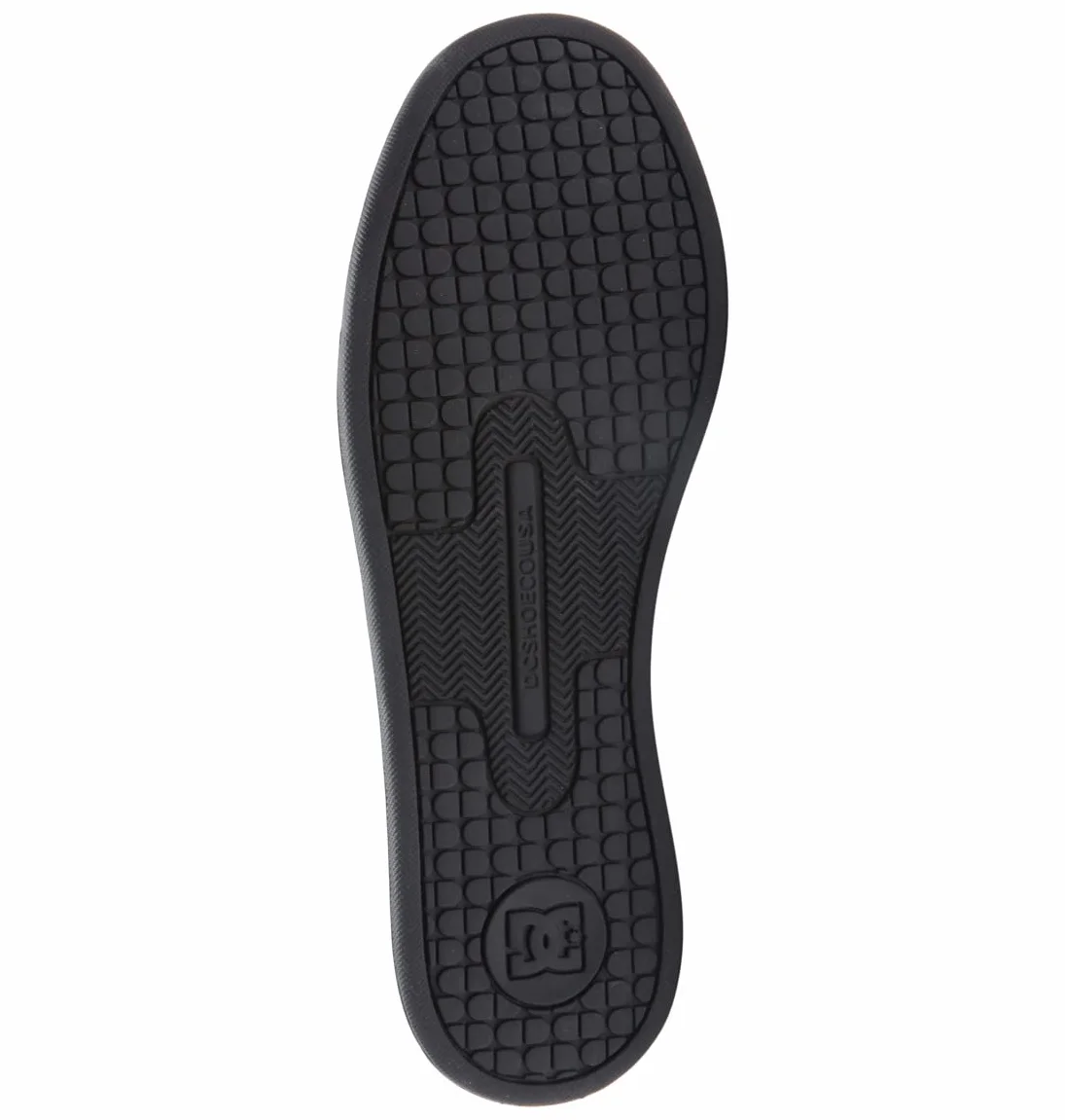 DC Shoes Court Graffik Baskets de Skate pour Femme en Noir et Blanc