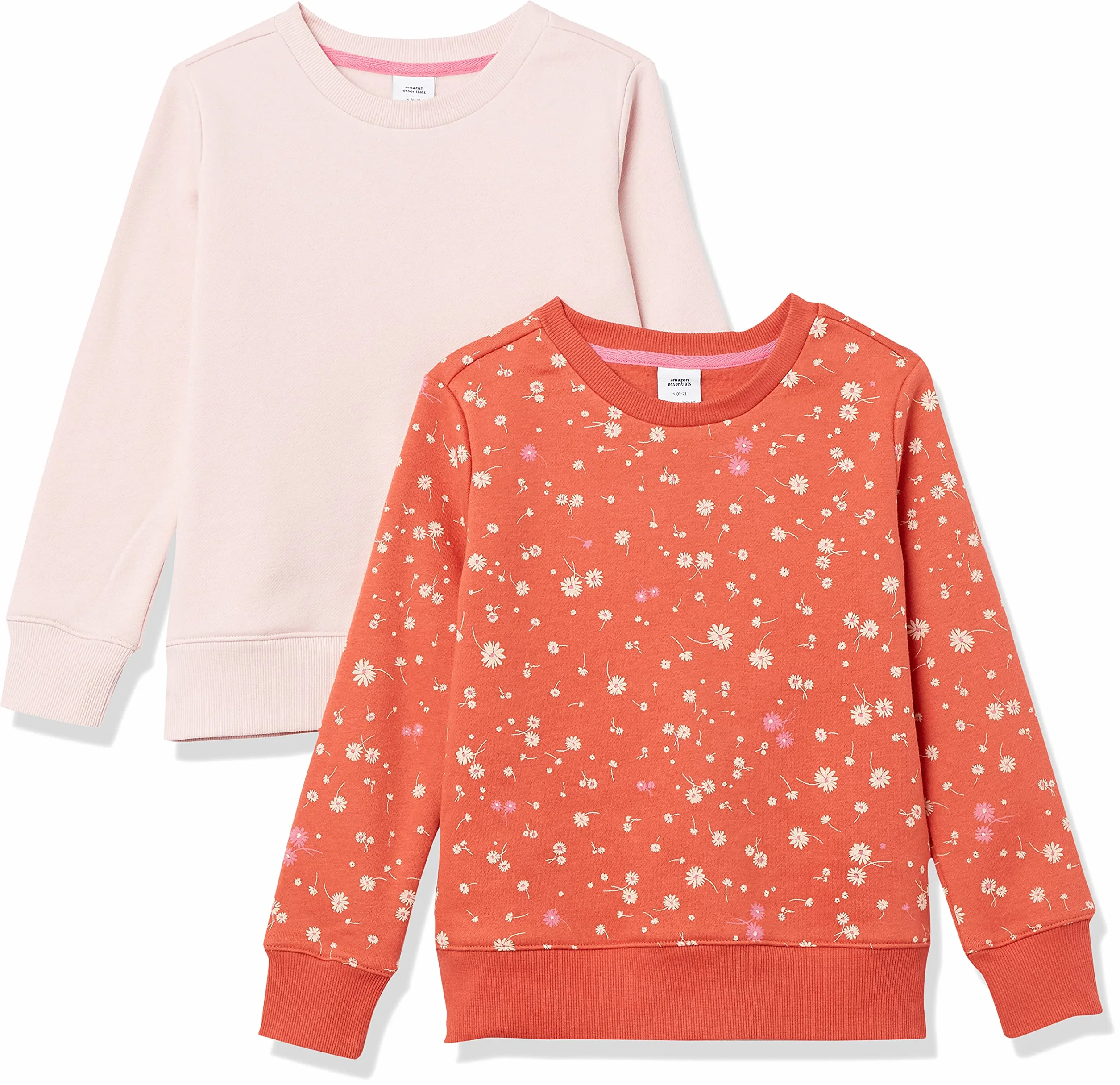 Amazon Essentials Polaire Fille Sweat-Shirts À col Rond