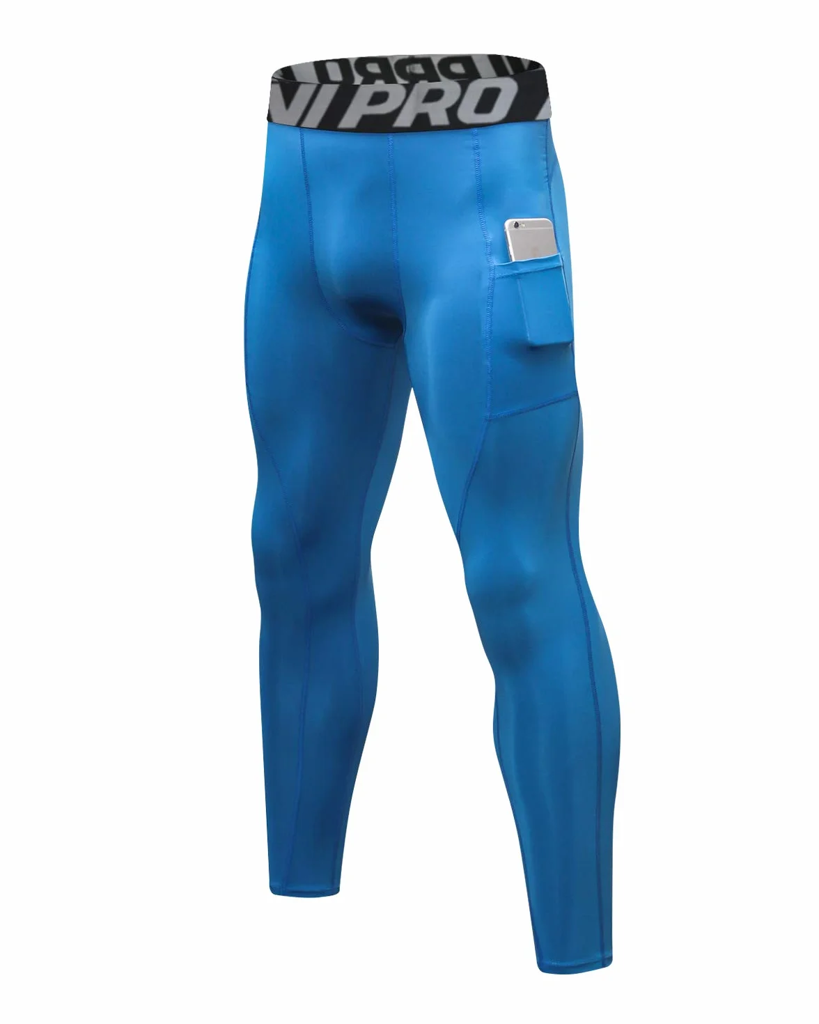 Pantalons de Compression de Running Homme Sport Legging Base Layer Long Tight pour Gym Jogging