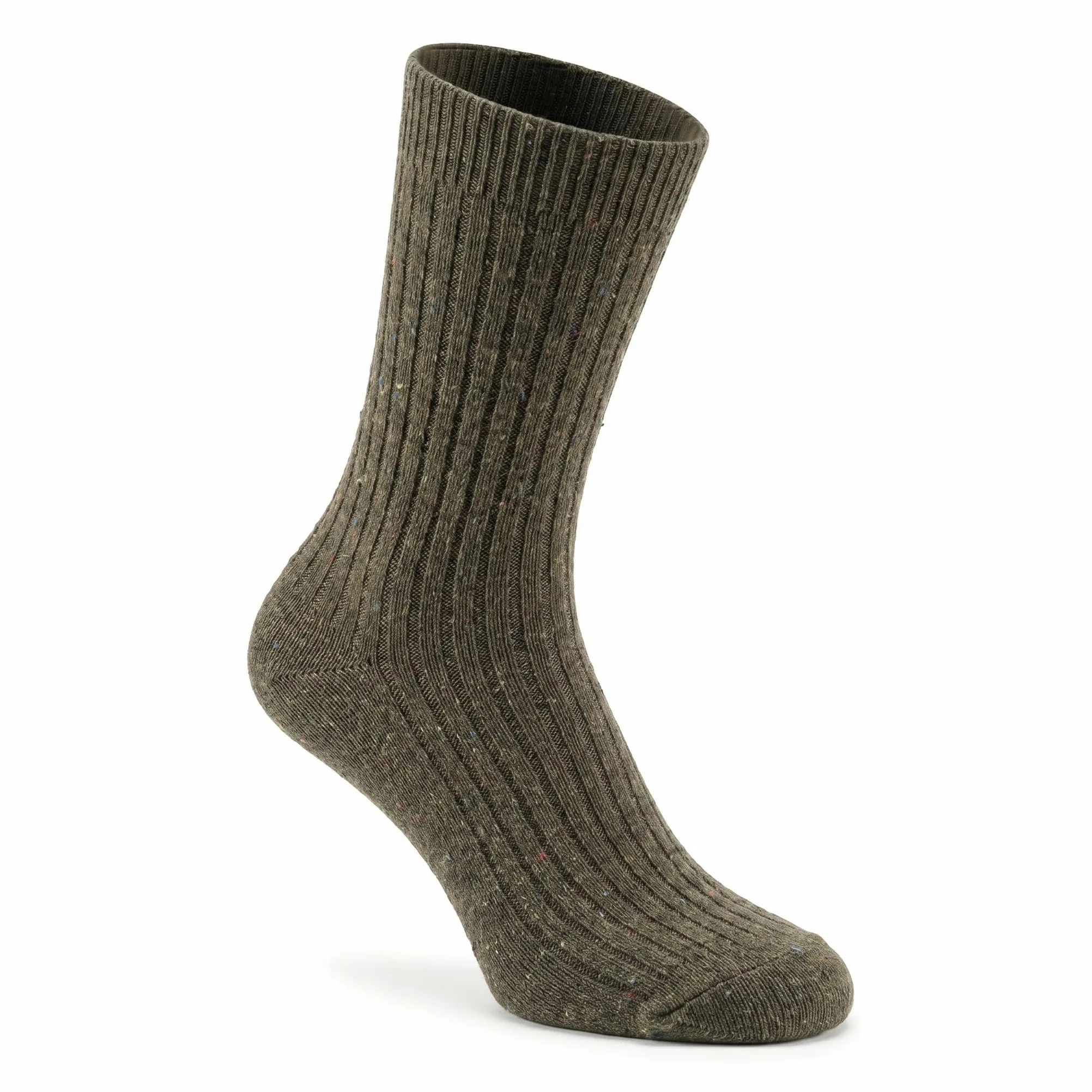 YUN Lot de 3 paires de chaussettes d'hiver traditionnelles pour homme 100 % laine