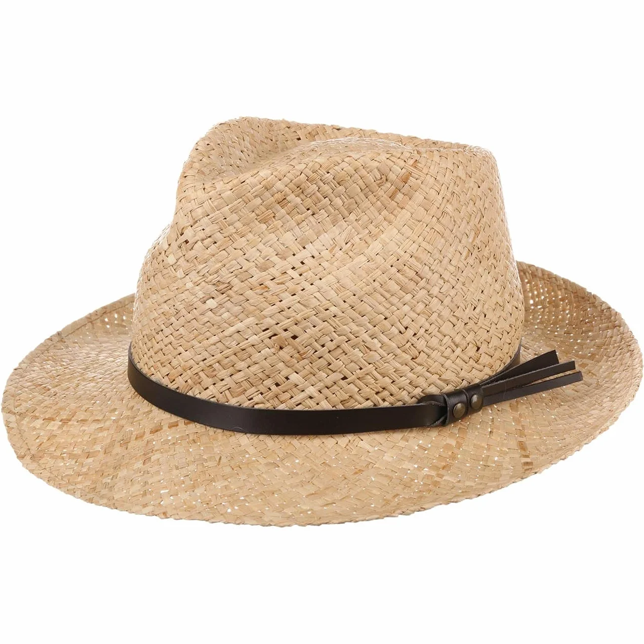 Lipodo Delamo Chapeau Traveller de Paille Fabrique en Italie Unisexe