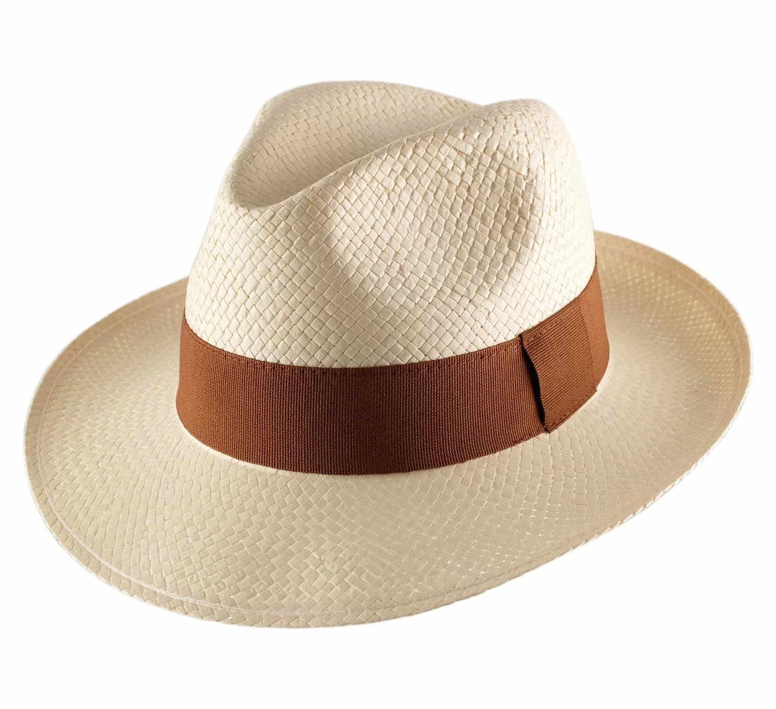 Chapeau Panama Paille Classique Large Homme Femme
