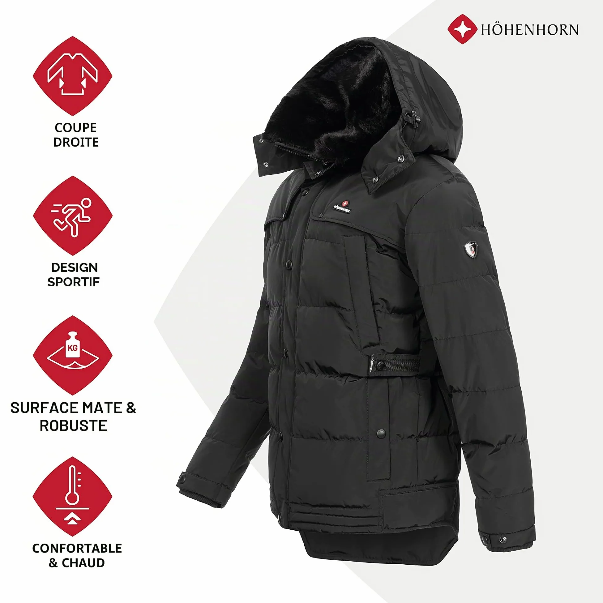 HÖHENHORN Adamelo Veste d’hiver matelassée