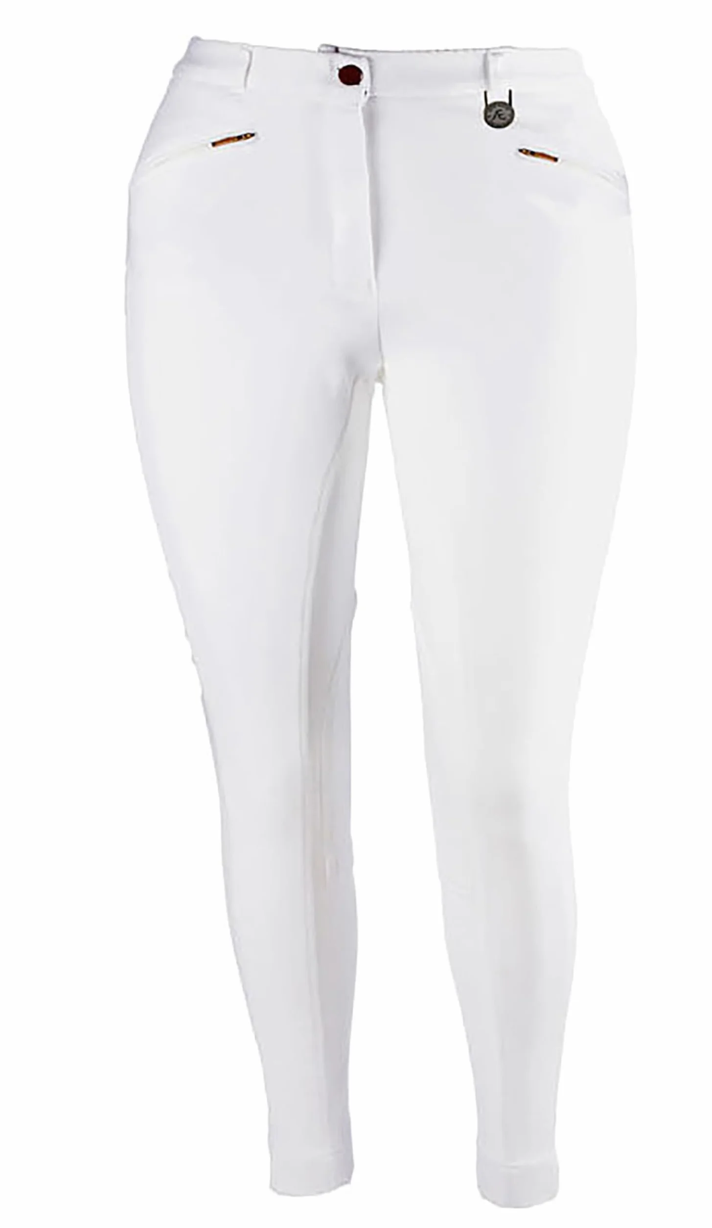 Jodpurs d'équitation doux et extensible pour homme Beige