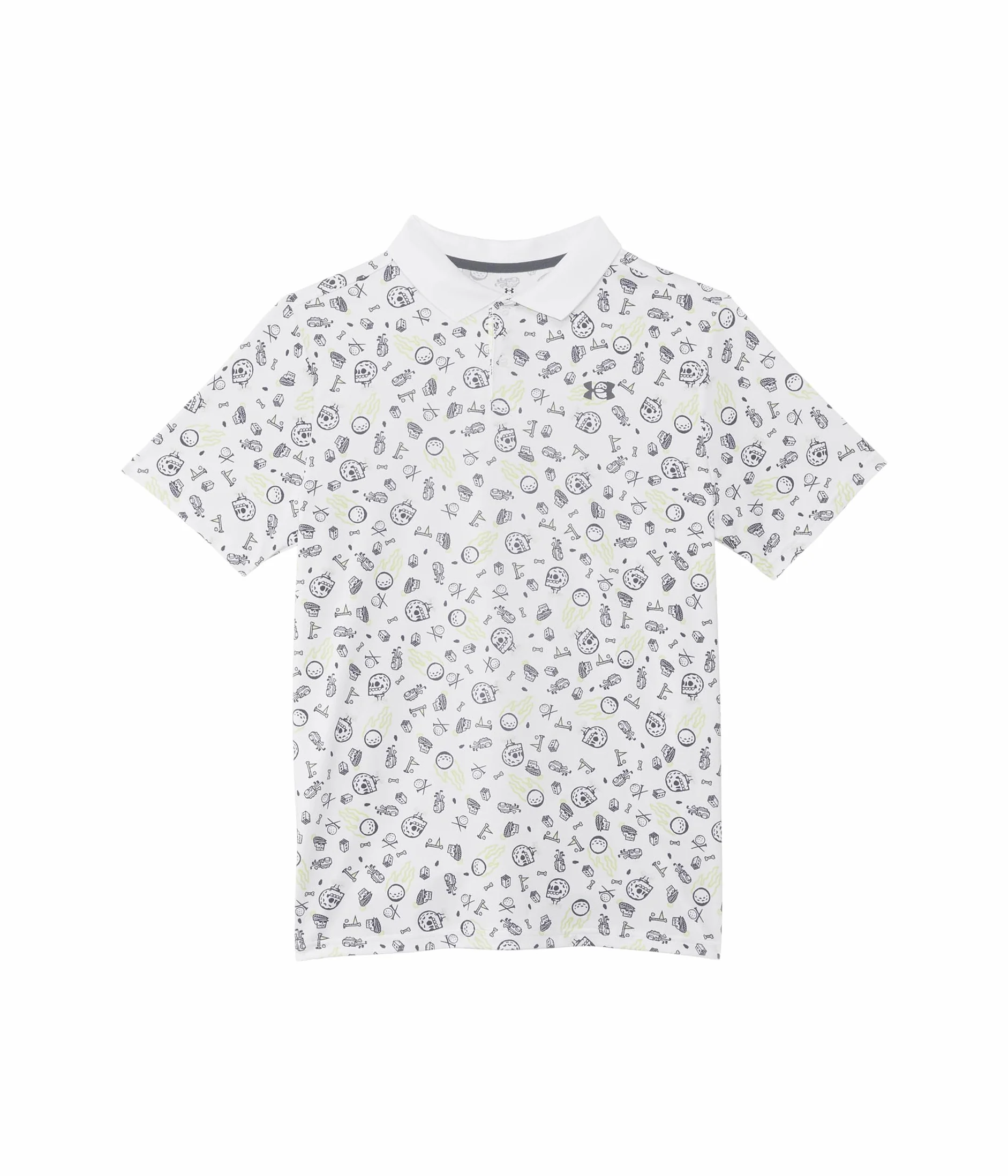Under Armour Polo de Golf imprimé Matchplay pour garçons