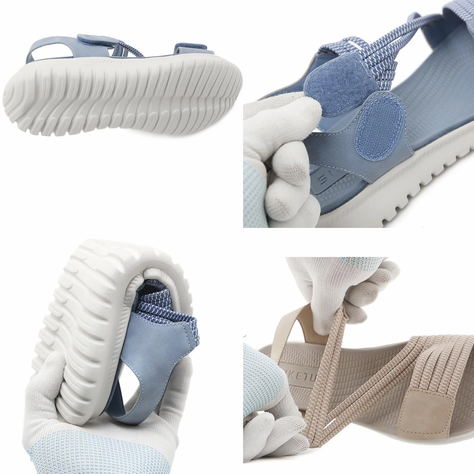 Meik Mangni Sandales Sport Femme Mode de Randonnée été Bout Ouvert Confortables Chaussures de Plage 35-42 EU