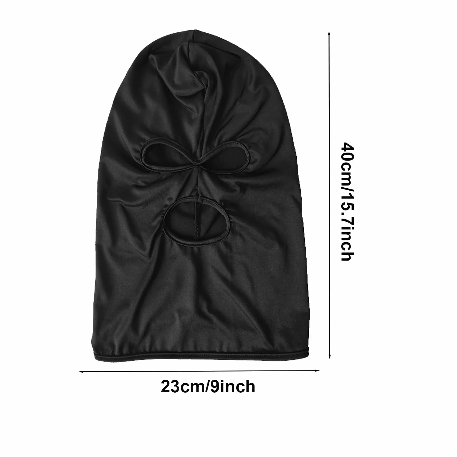 4 Pièces Cagoules à 3 Trous, Cagoule Masque de Ski pour Hommes Femmes, Skimask, Masque de Moto, Cagoule de Visage Comple, Coupe-Vent, Protection UV