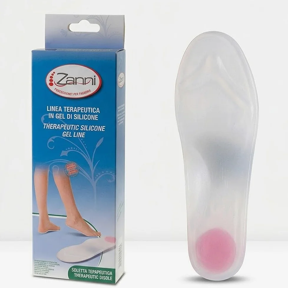 Semelle thérapeutique en Gel de Silicone – 1 paio- Large (43/44)