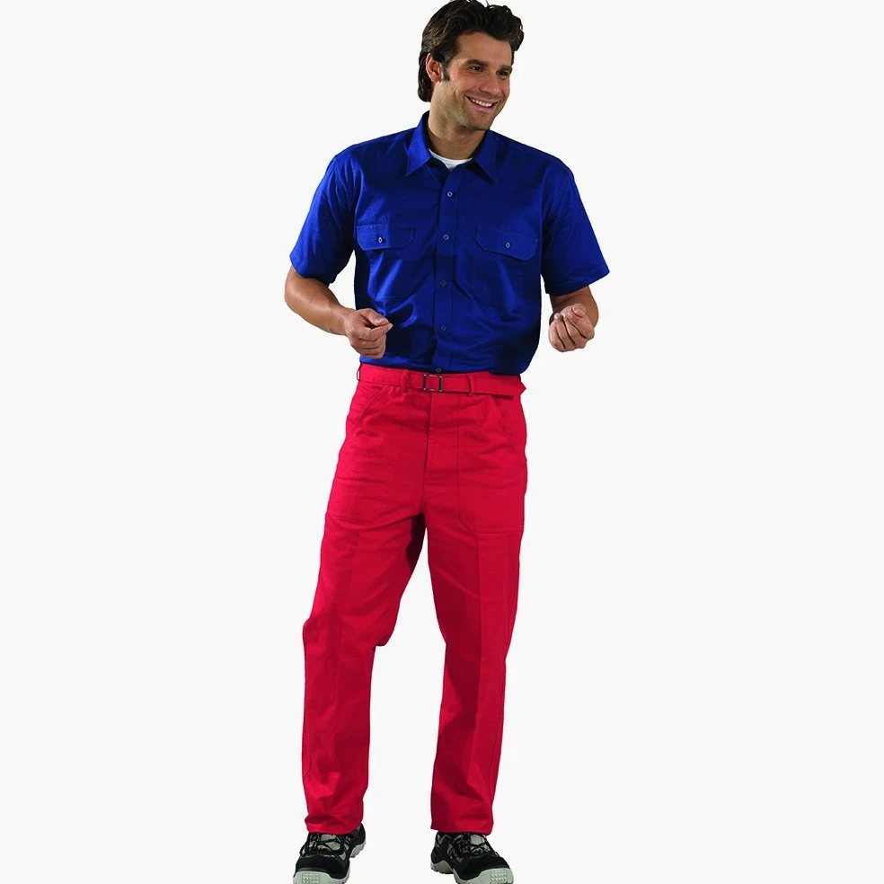 Planam 118058 Pantalon Taille 58 Rouge Moyen