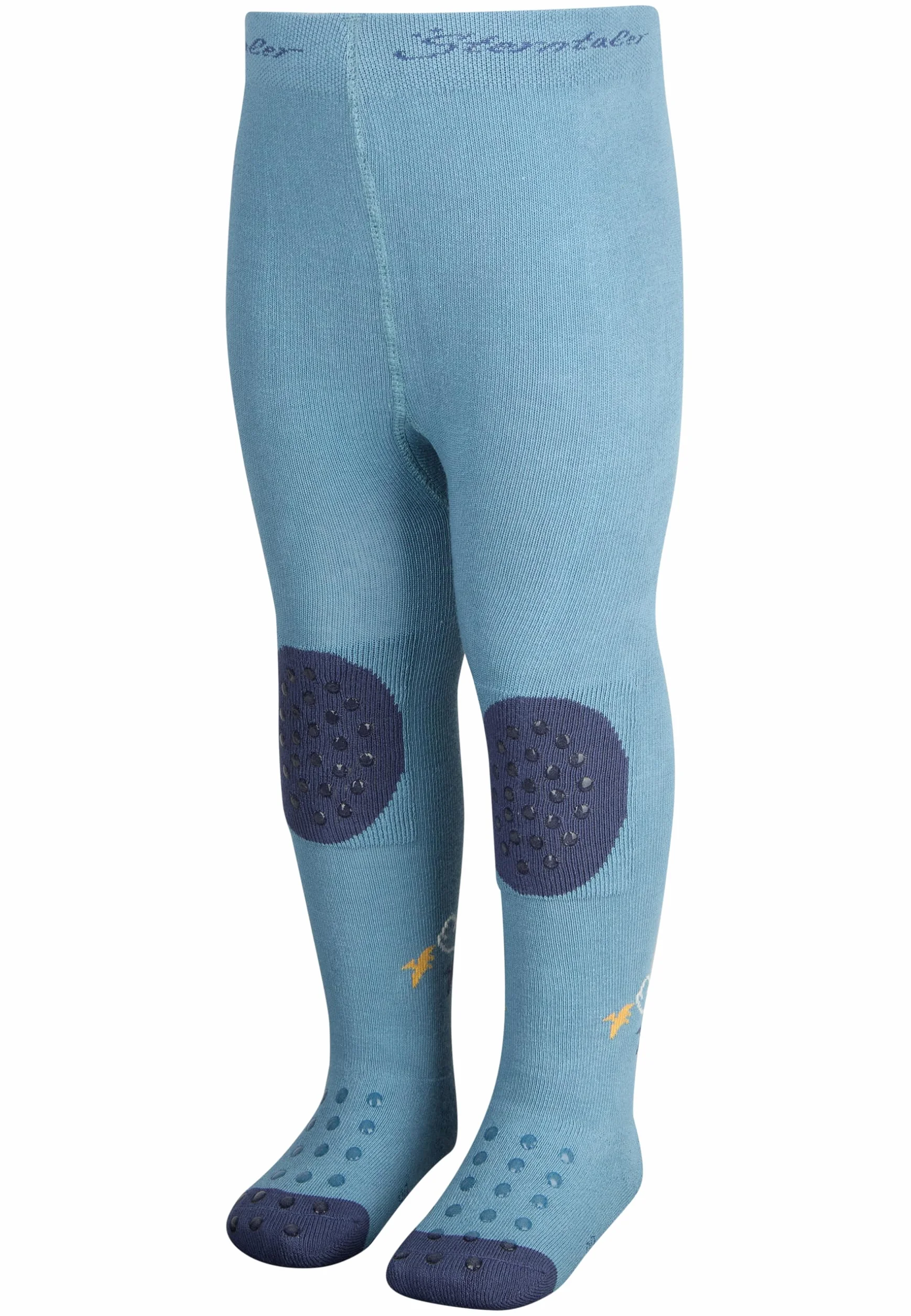 Sterntaler Collants d'éveil dinosaures bleu moyen 74