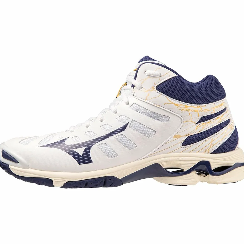 Mizuno Mixte Wave Voltage Mid Chaussures de Volleyball Unisexe