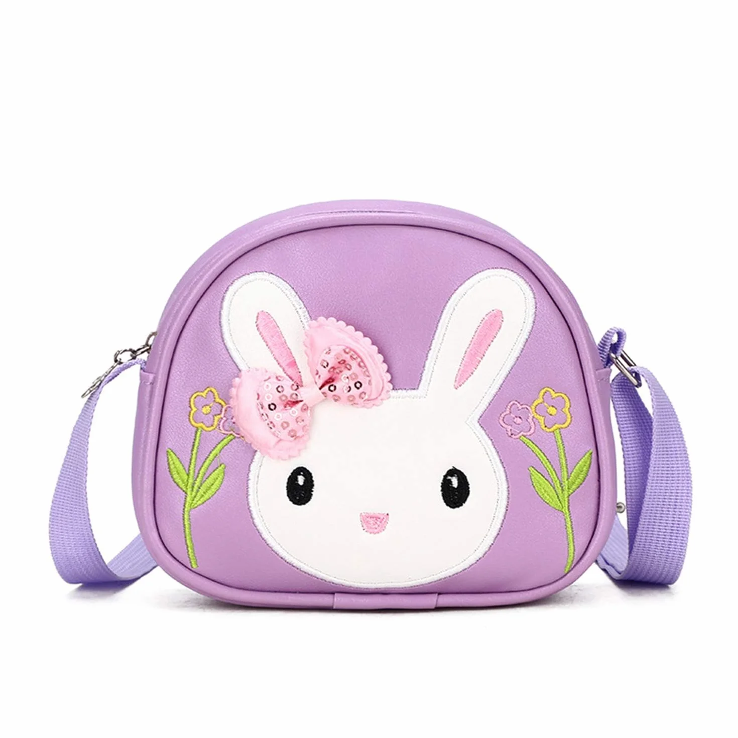 Sac à Main Fille Lapin, Sac a Main Enfant, Sac a Main Petite Fille, Bandoulière Réglable, Sac Petite Fille pour Enfants
