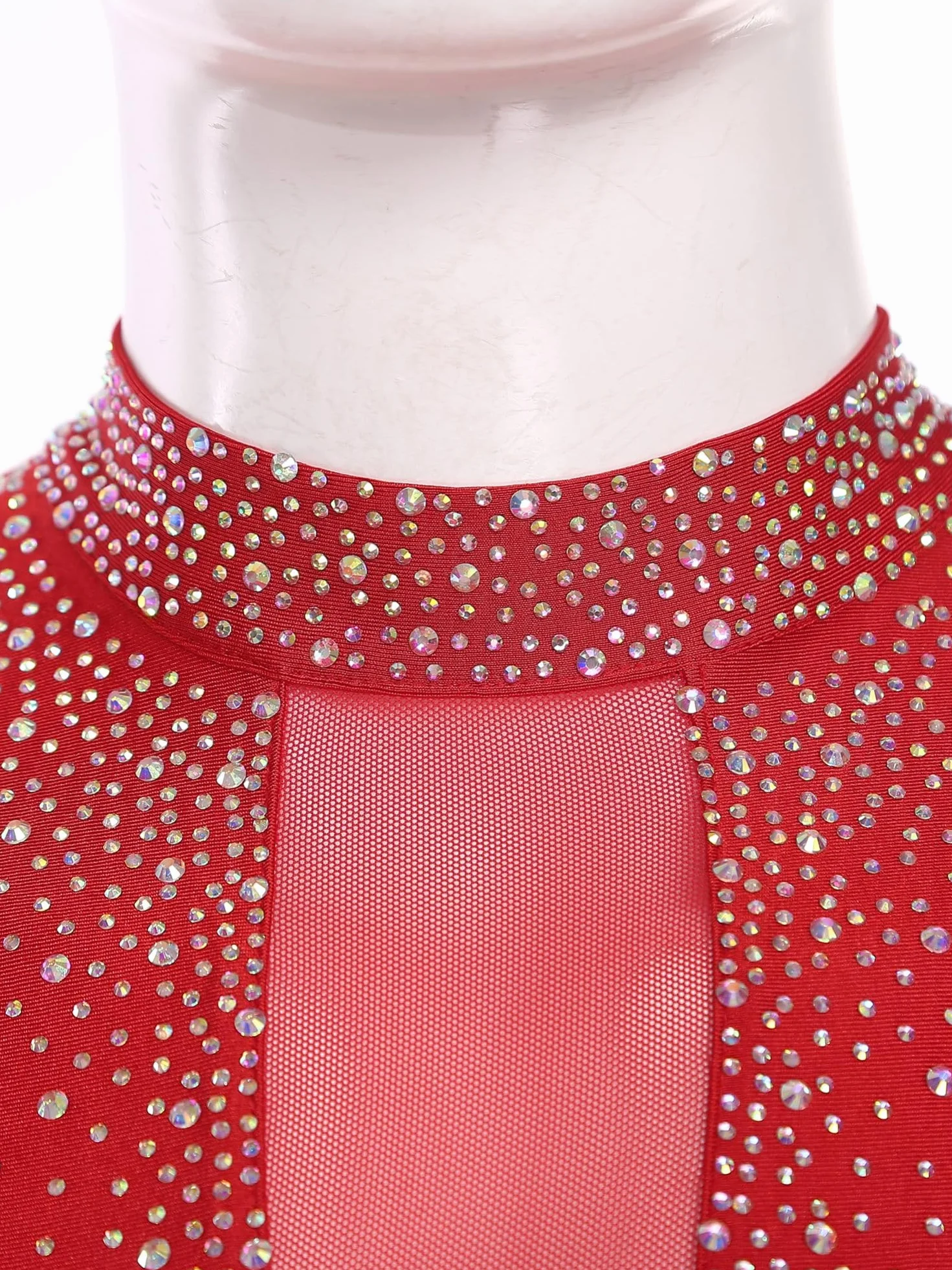 IEFIEL Justaucorps Homme Gymnastique Danseuse Body Danse Latin Jazz String Paillettes Masculin Combinaison Fitness Sport Dancewear