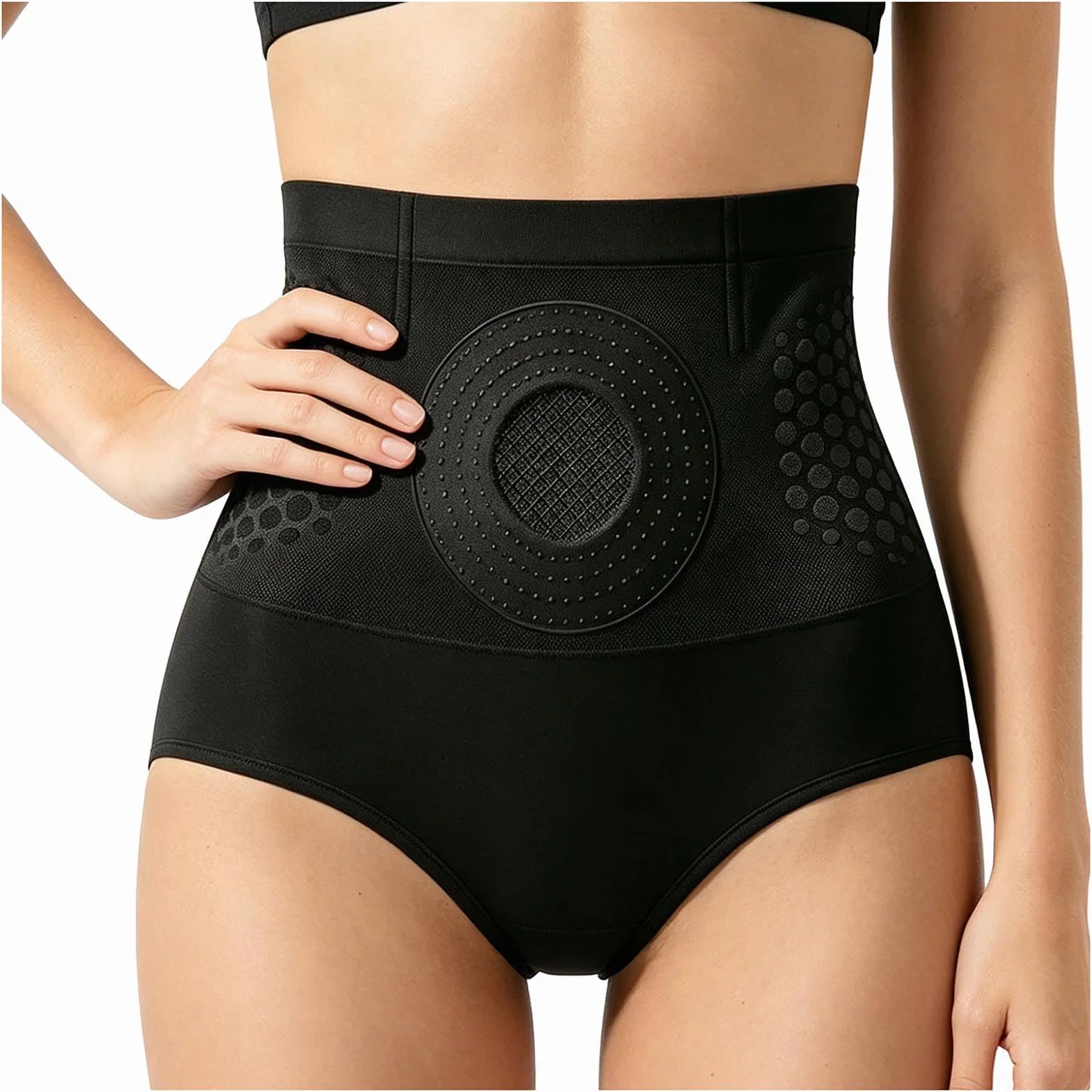 Générique Short Sculptant Thermogénique Brûleur De Graisse Pauraju, Short Gainant 4 en 1 Pauraju, Gainant Ventre Plat Taille Haute pour Femme