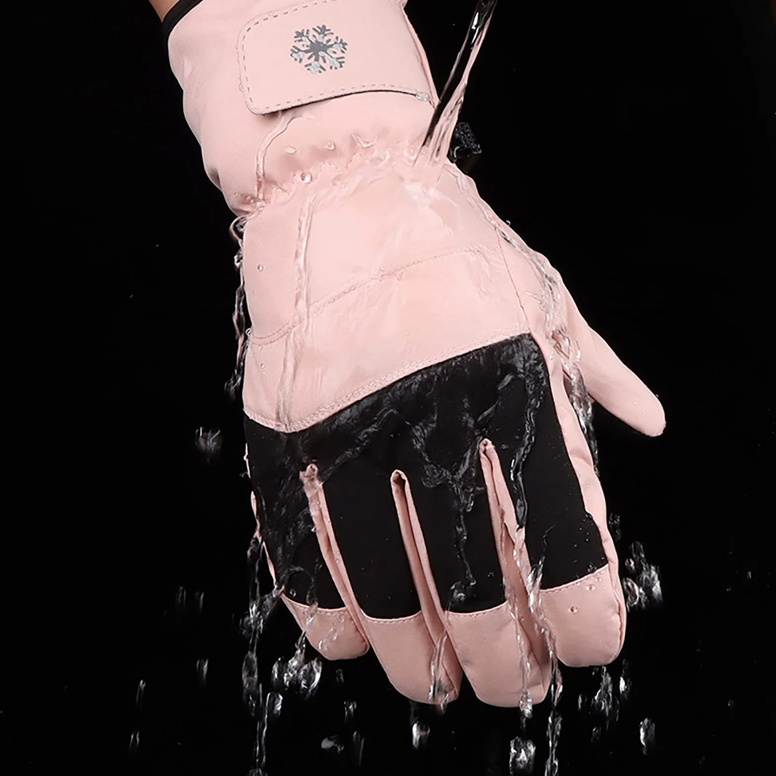 Gants de Ski Gants D’Hiver Écran Tactile Chauds Étanches Protègent du Vent pour Ski Snowboard Course Cyclisme et Les Autres Activités d'hiver en Plein Air