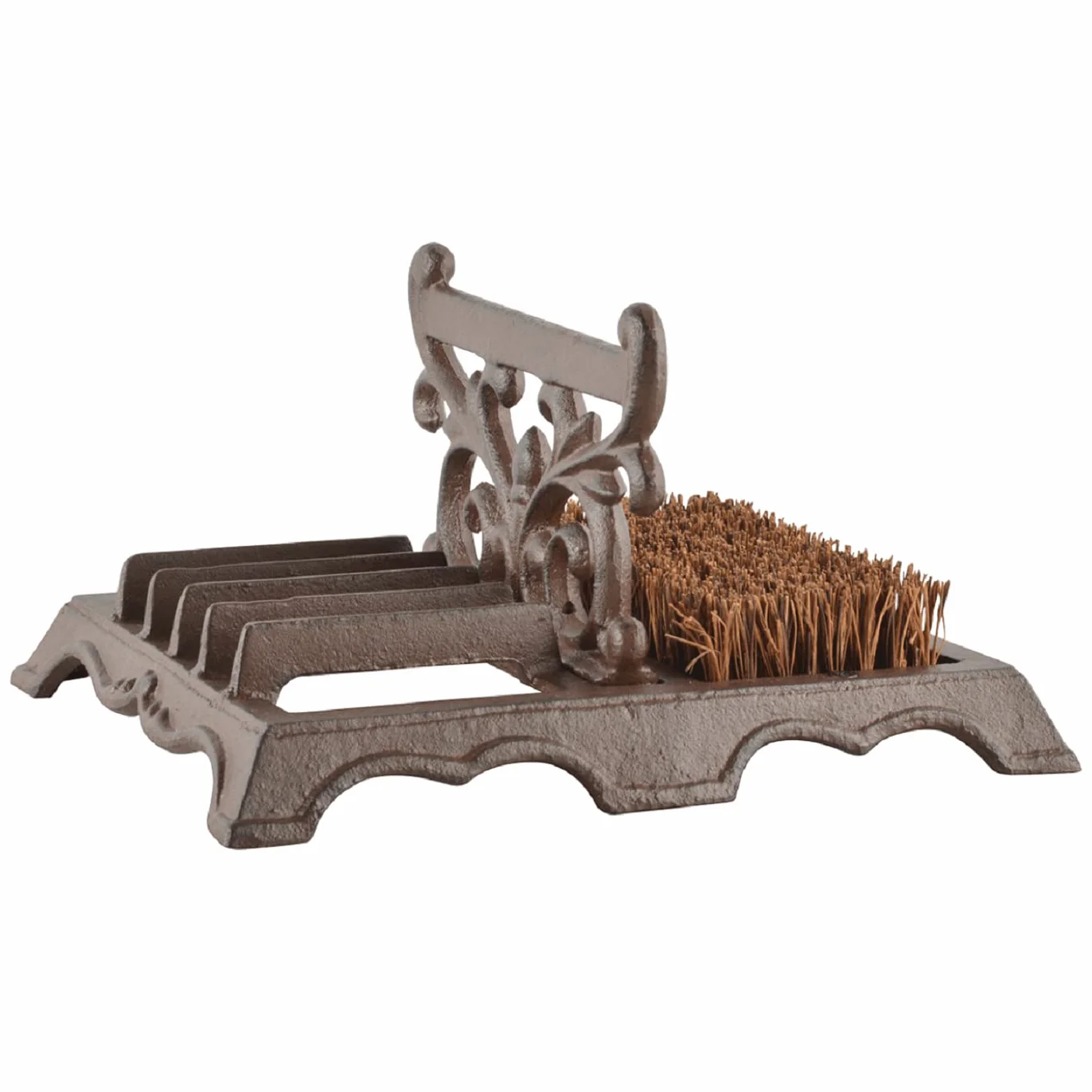 Fallen Fruits LH219 Brosse et raclette pour Bottes Marron