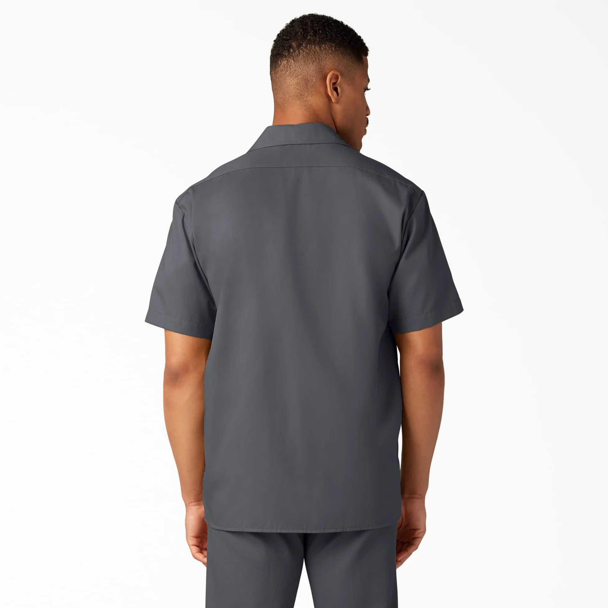 Dickies Chemise de Travail à Manches Courtes pour Homme, Charbon, Taille M
