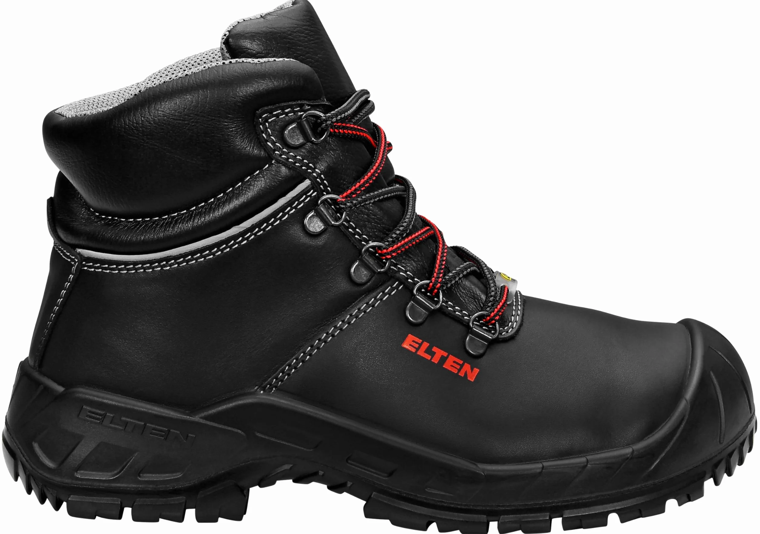 ELTEN RENZO XW Mid ESD S3, chaussures de sécurité pour hommes, légères, embout en acier, matière supérieure : cuir, doublure intérieure : textile (respirant), taille 43