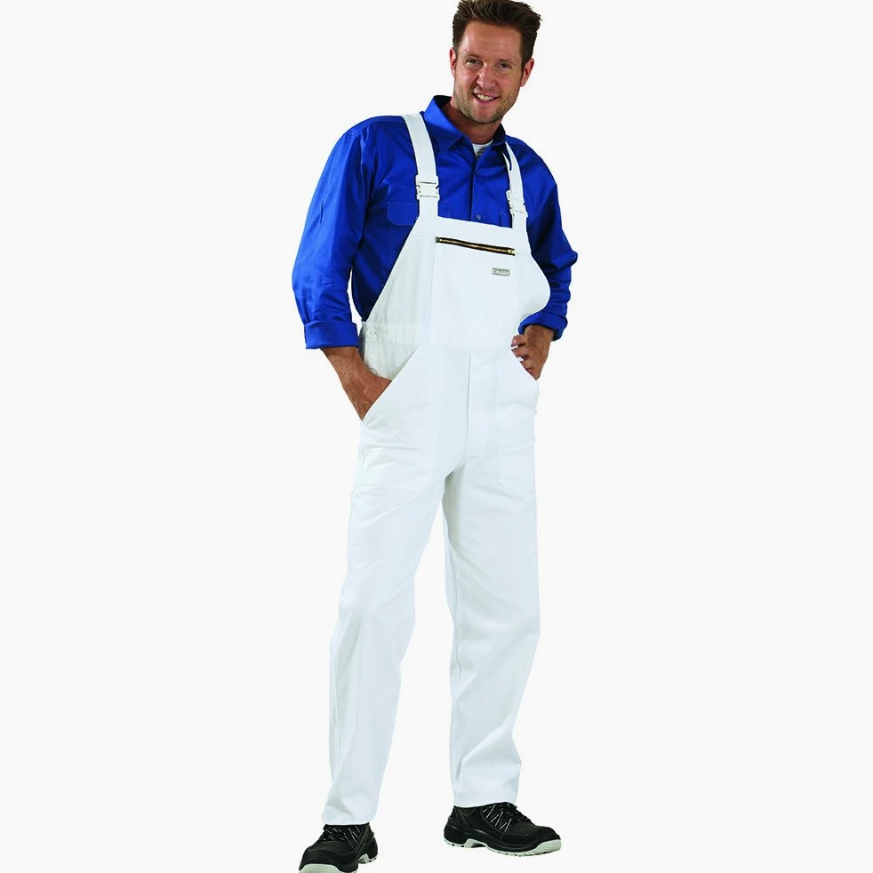 Planam 125060 Salopette Taille 60 Blanc