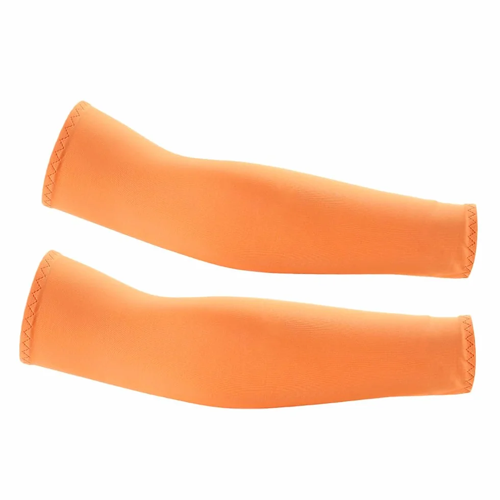 Lot de 3 paires de manchons rafraîchissants anti-UV – Protection solaire – Manches élastiques respirantes