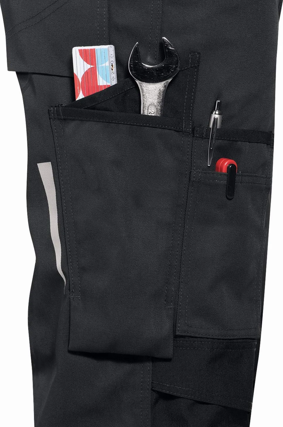 Uvex Synexxo Pantalon De Travail - Pantalon Cargo avec Poches pour genouillère et éléments réfléchissants