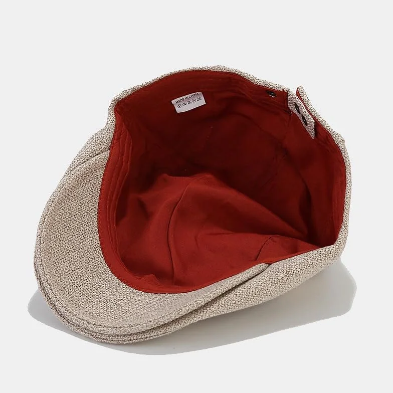 La Maison Du Chapeau Béret Homme Lin d'Été