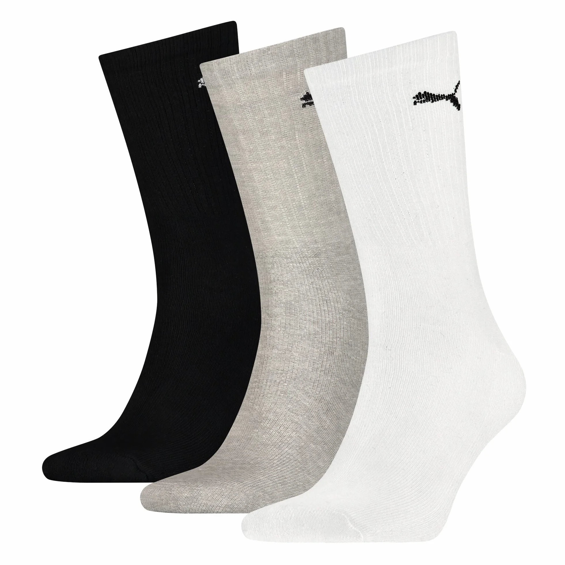 PUMA Crew Chaussettes Homme (lot de 3)