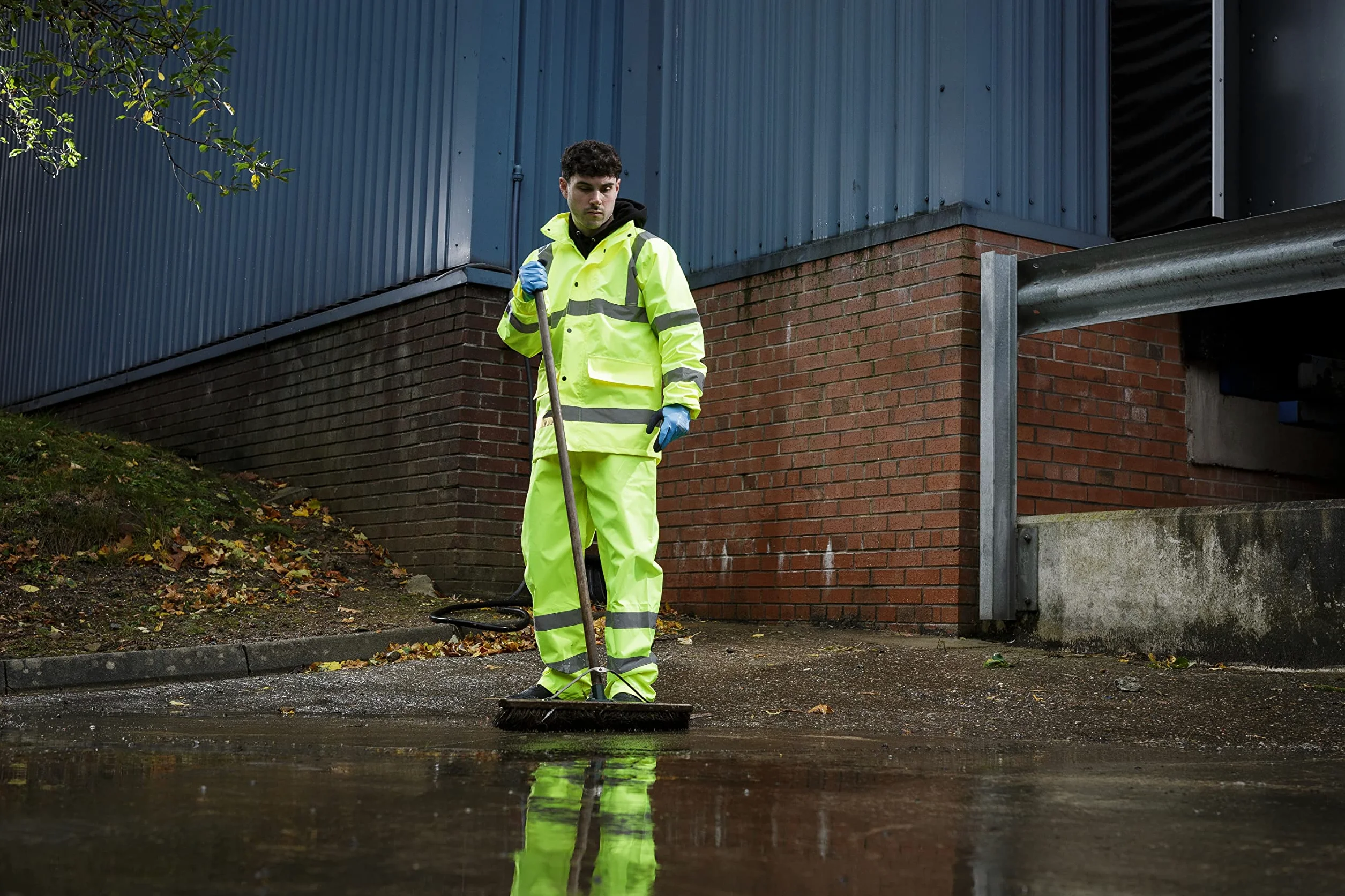 Blackrock Veste isolante imperméable haute visibilité, veste jaune