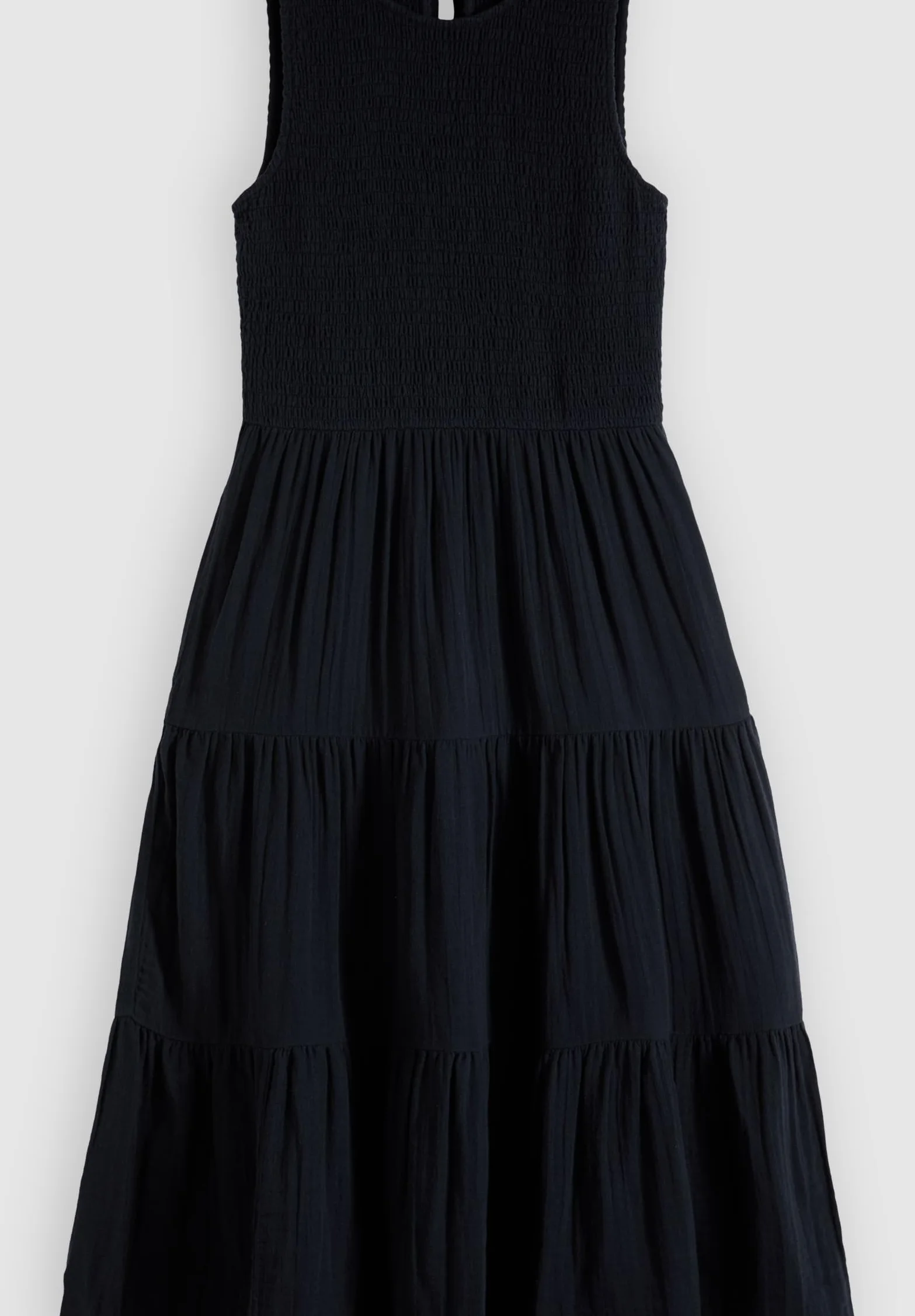 Levi's High Neck Smocked Dress (Pearl) Robe décontractée Femme (Lot de 1)