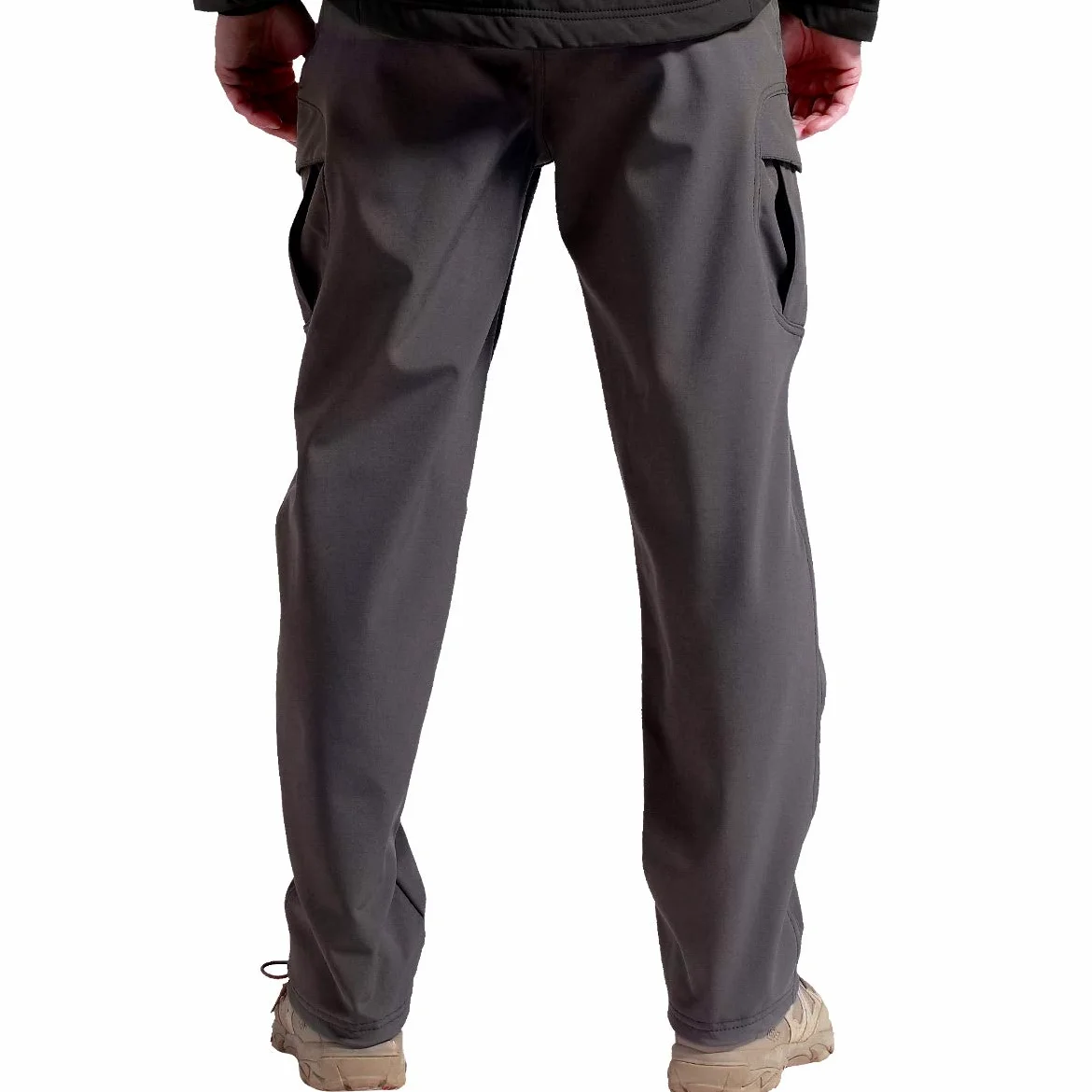 FREE SOLDIER Pantalon Ski Homme Pantalon de Randonnée Chaud d'hiver Pantalon de Chasse Imperméable Pantalon d'extérieur en Softshell Doublé de Molleton | Pantalon de ski et de randonnée avec ceinture, pantalon d'hiver imperméable, pantalon de travail isol