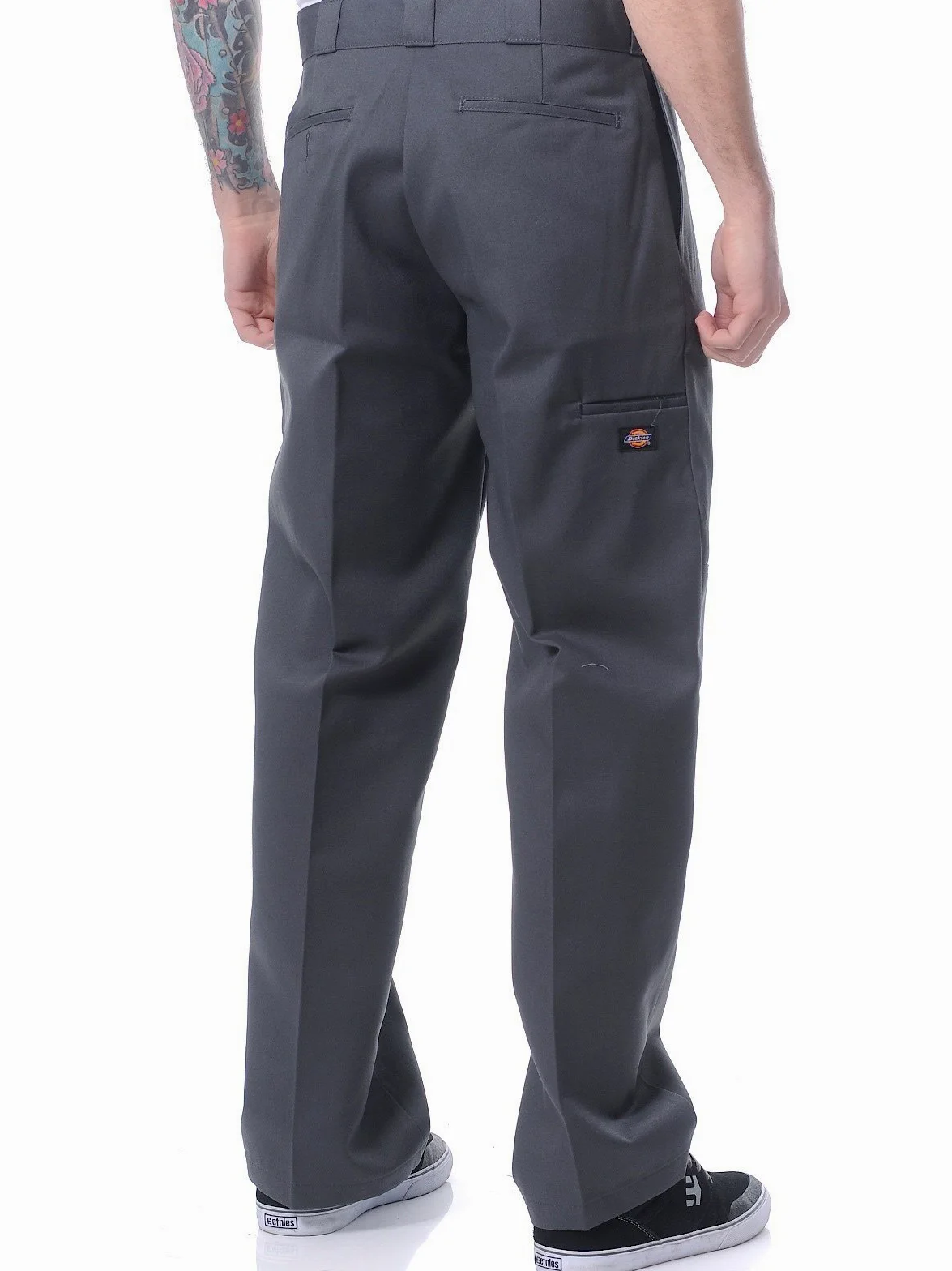 Dickies Double Knee Work, Pantalon Homme, Gris (Charcoal), Taille Unique /L32 (Taille Fabricant: 36/32)