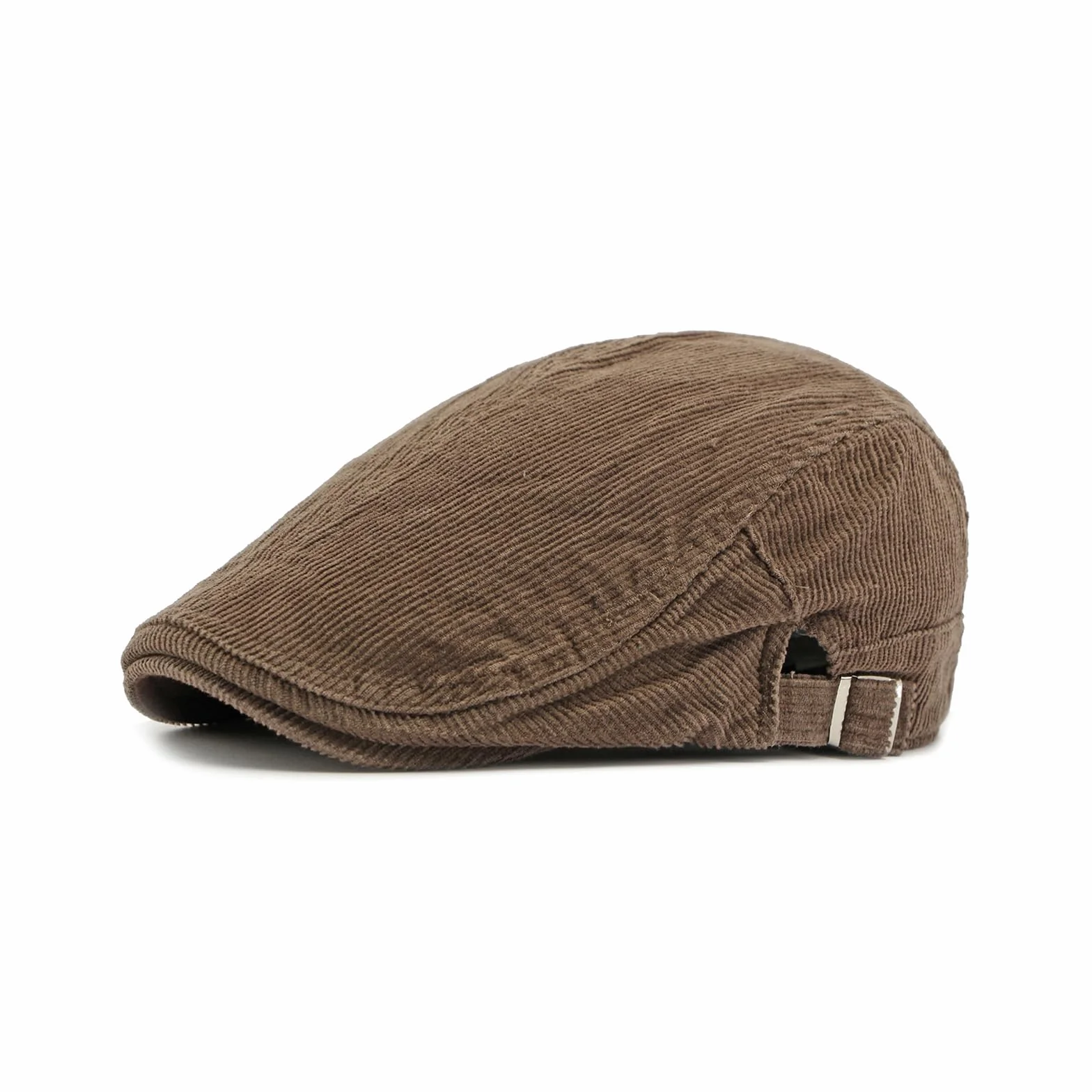 YAMEE Casquette Plate Velours Côtelé Style Vintage Classique Homme Femme